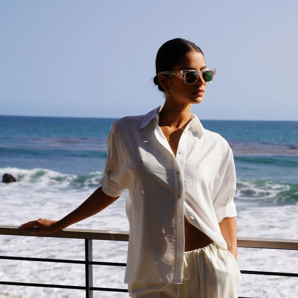 Gisele Dolman Buttoned Shirt