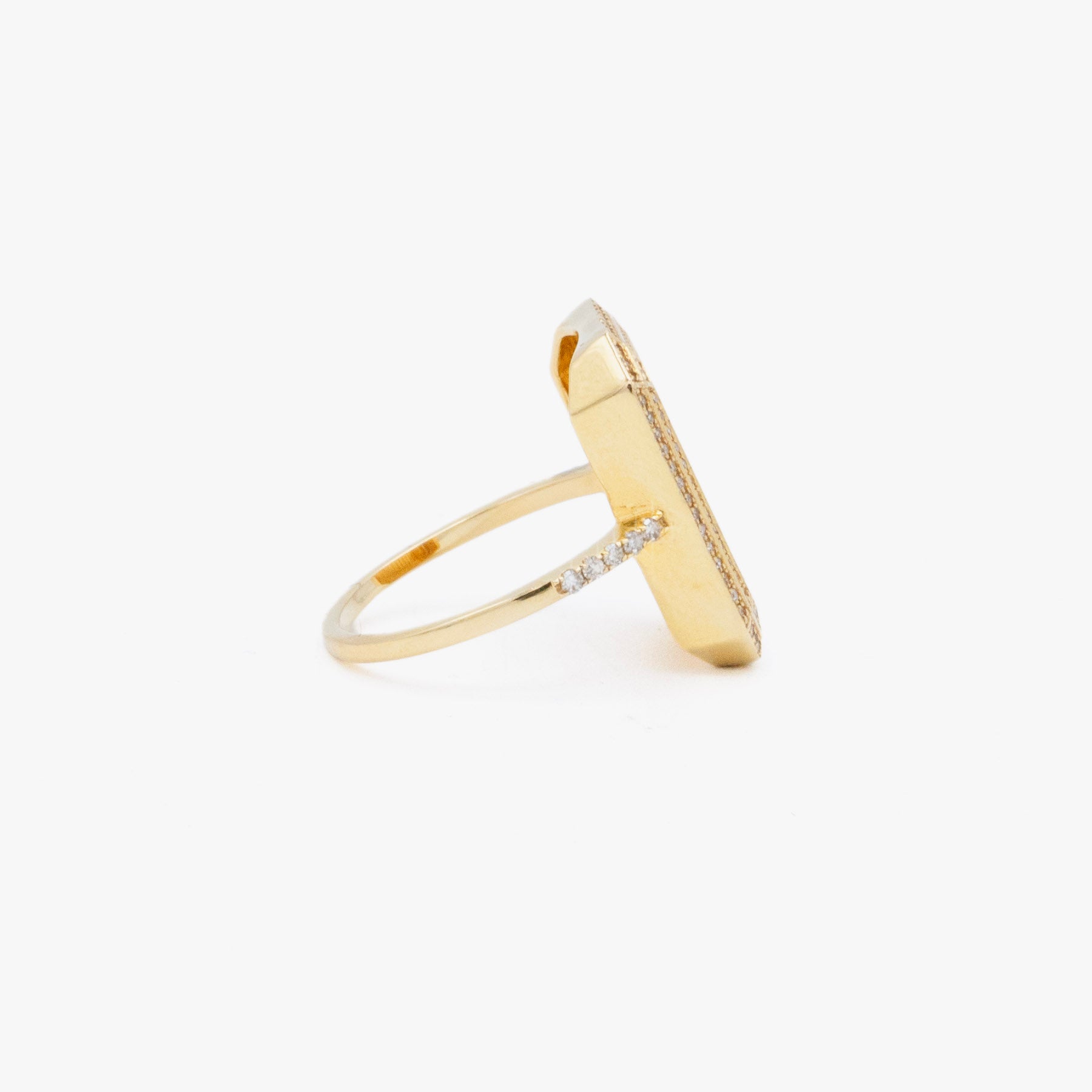 AM Studio Gold & Diamond Ring