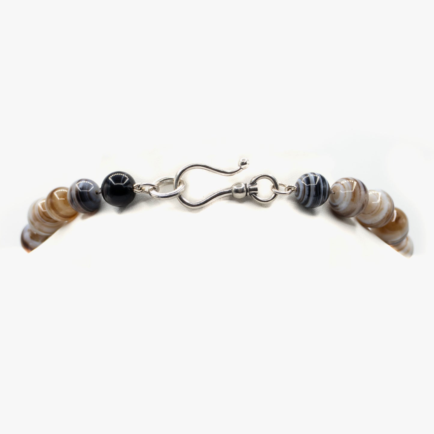 Agate Diamonds Necklace
