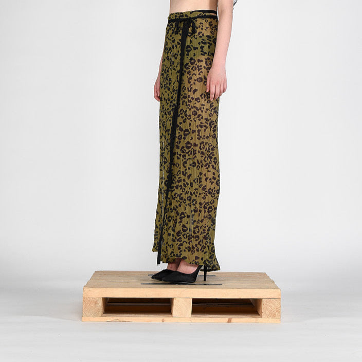 Print Pareo Skirt