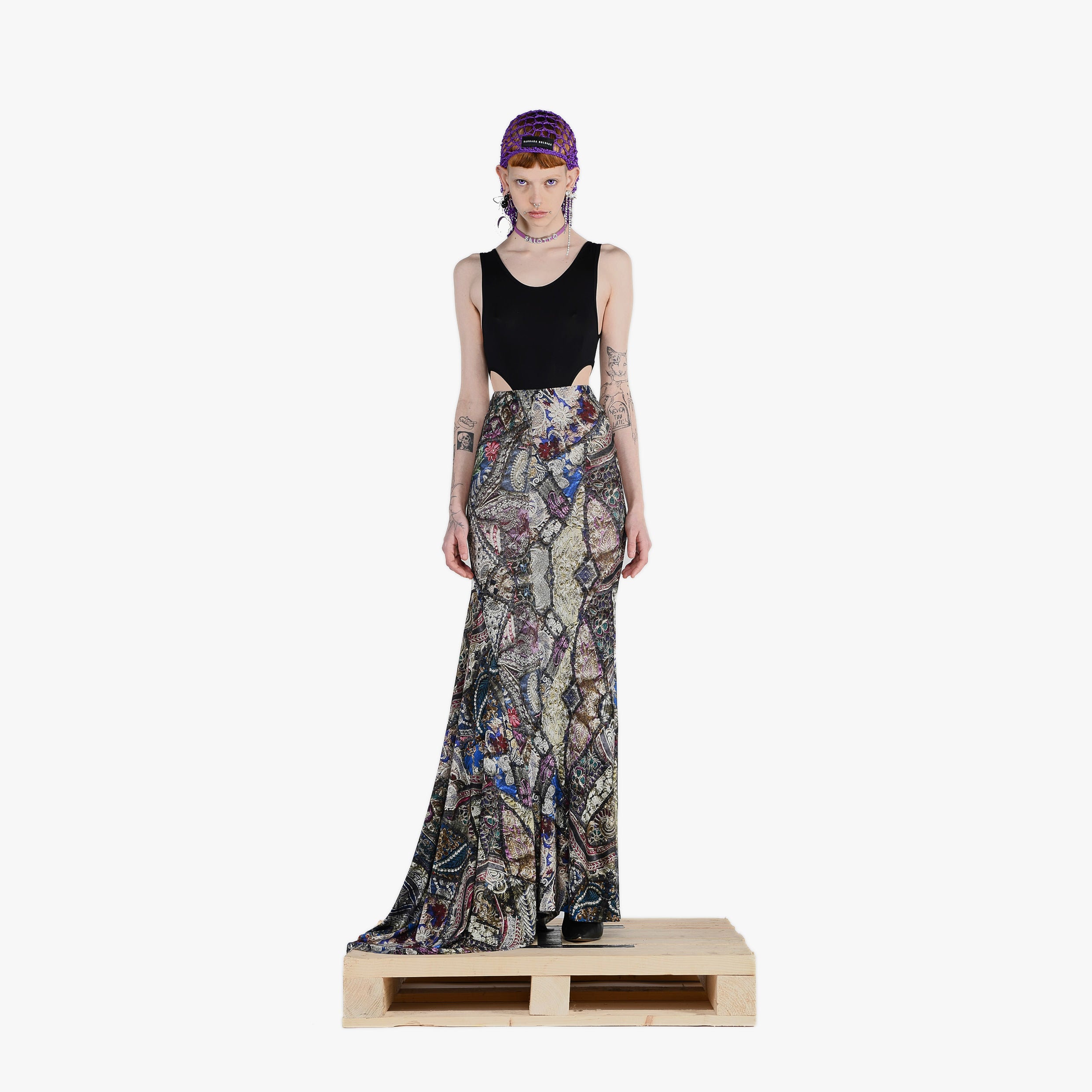 Barbara Bologna Print Skirt and Dress