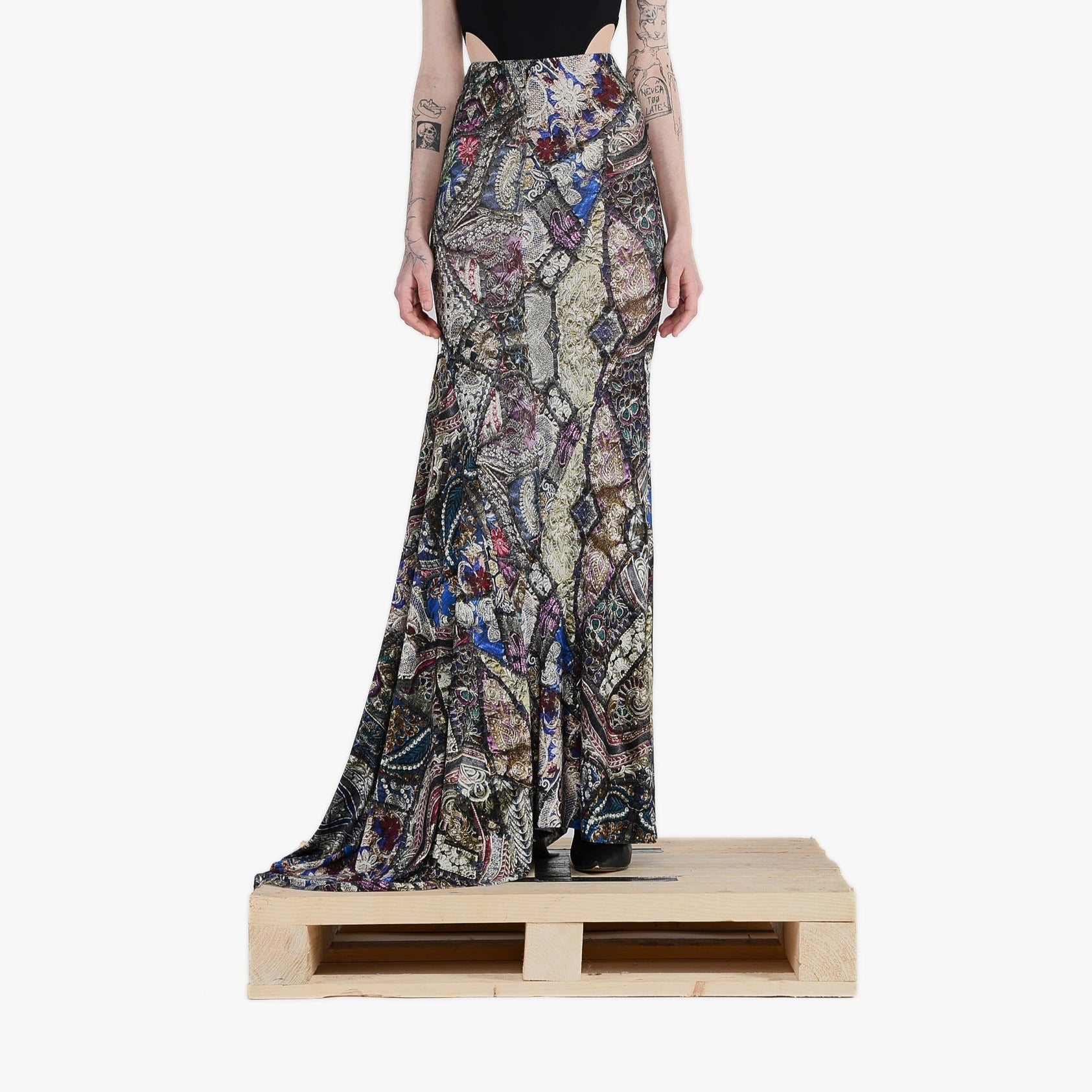 Barbara Bologna Print Skirt and Dress
