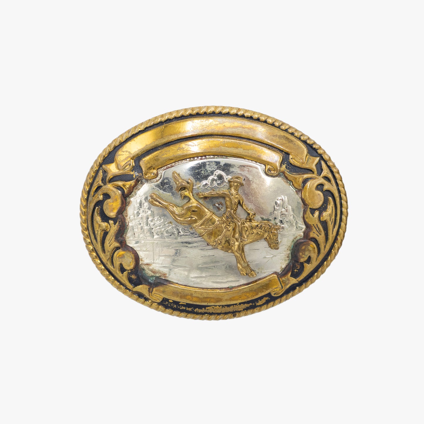 Vintage rodeo buckle