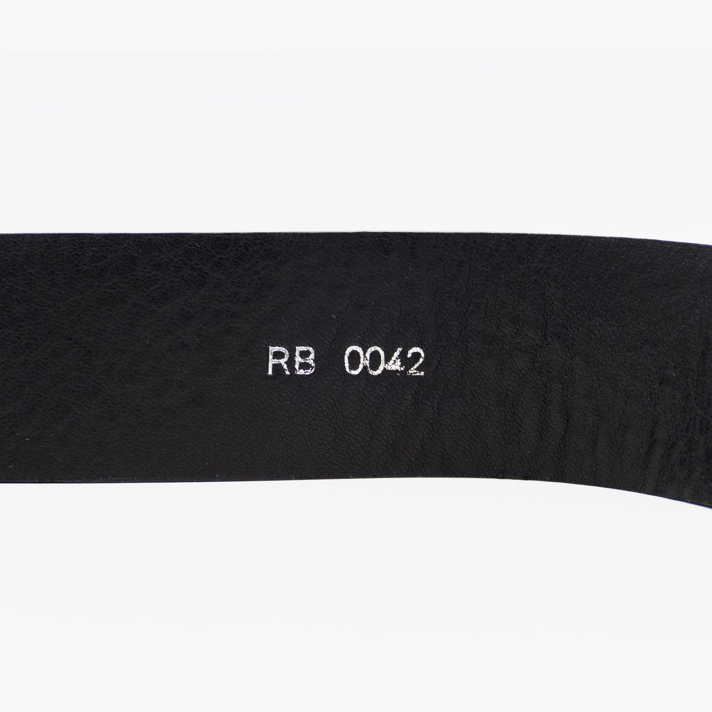 Style stamped on belt