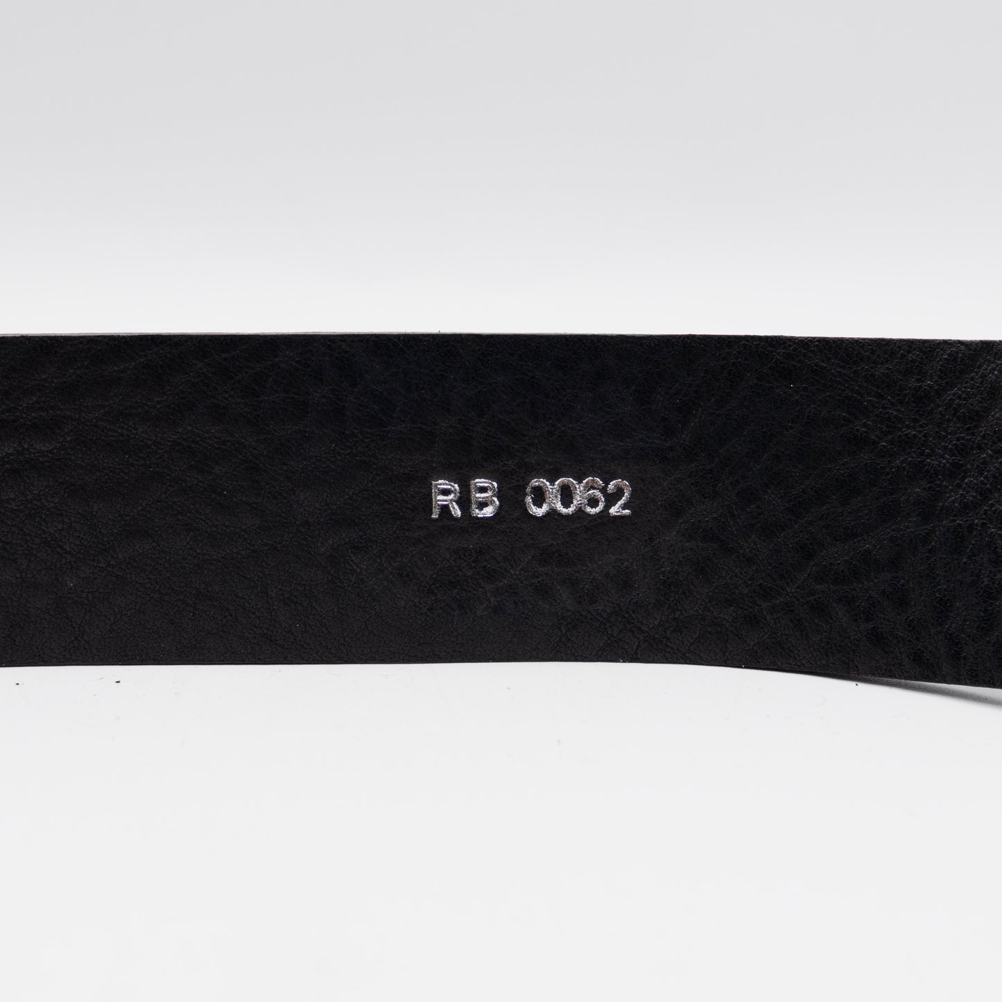 Style stamped on belt