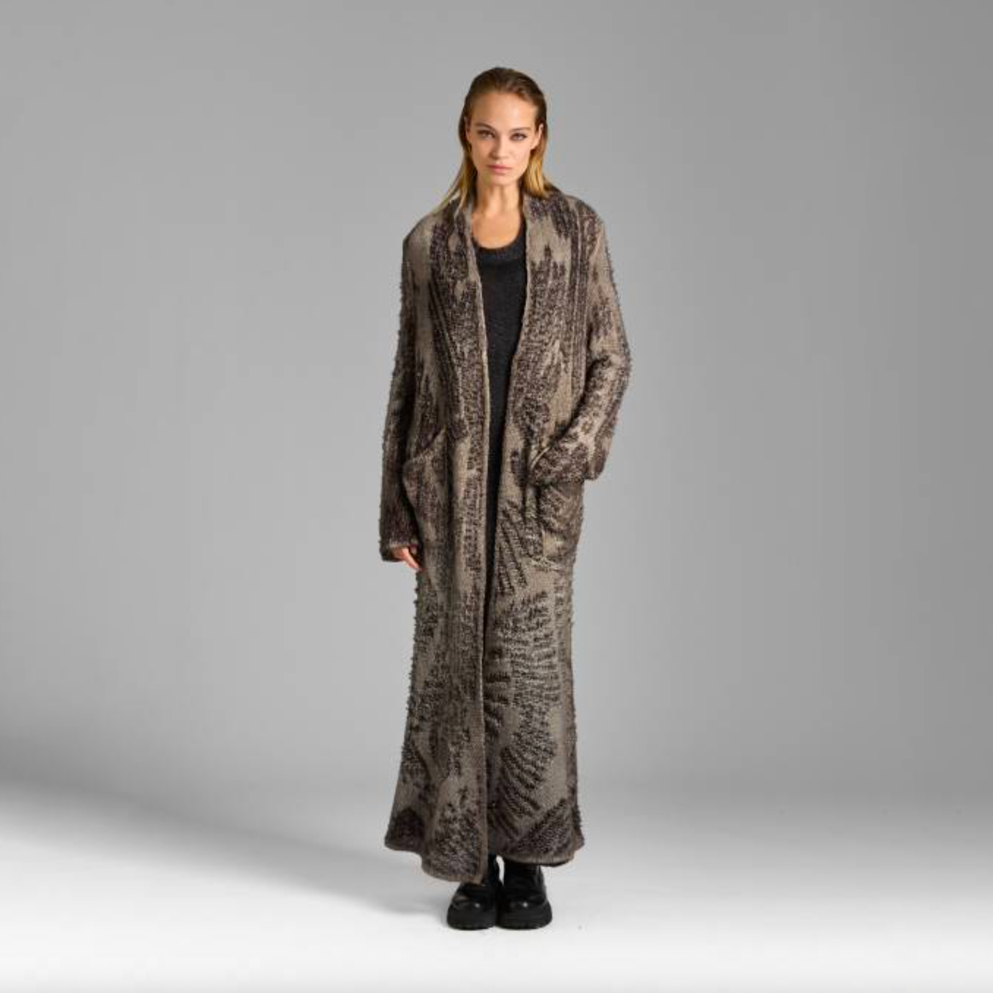 Hand Painted Long Duster