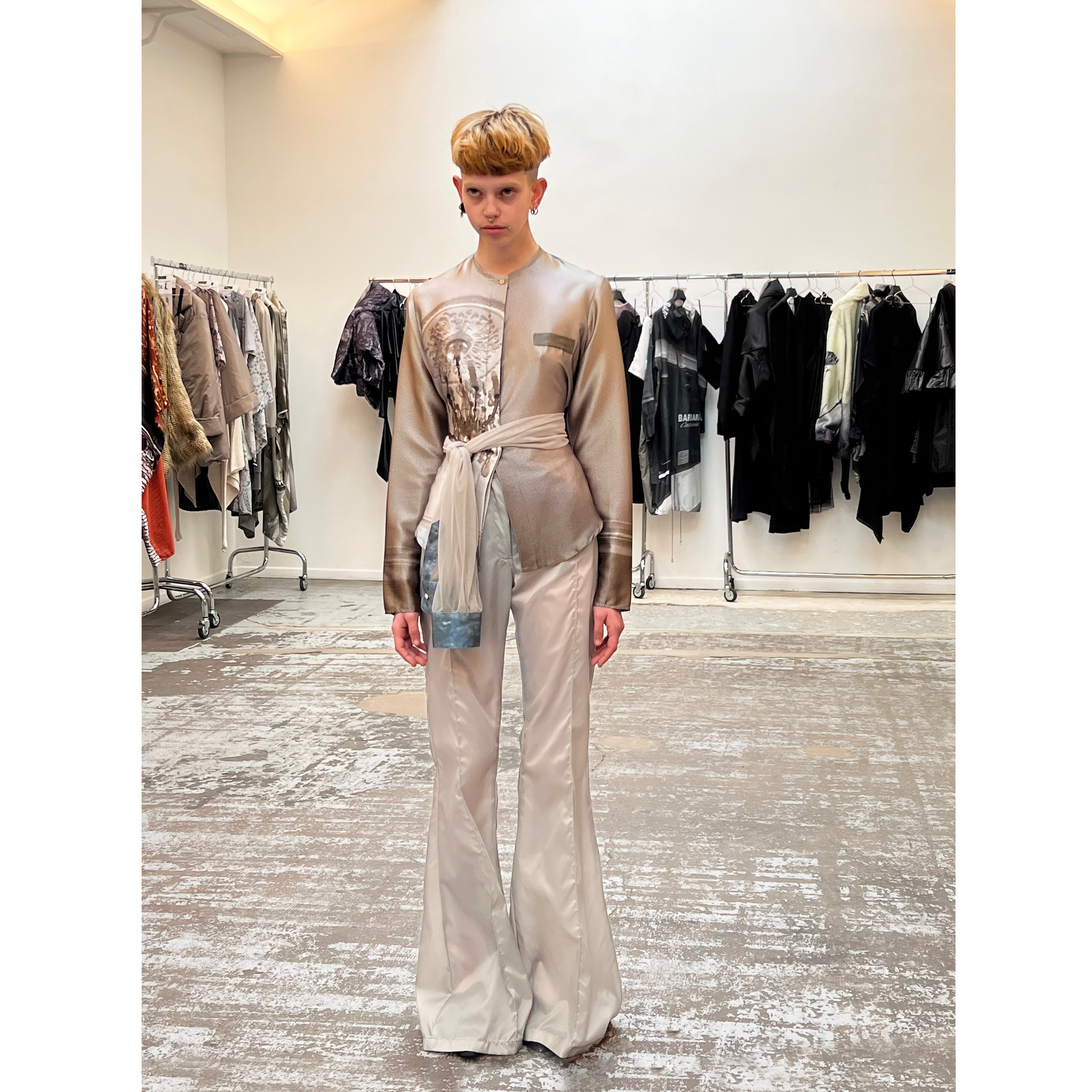Barbara Bologna Double Sleeves Shirt