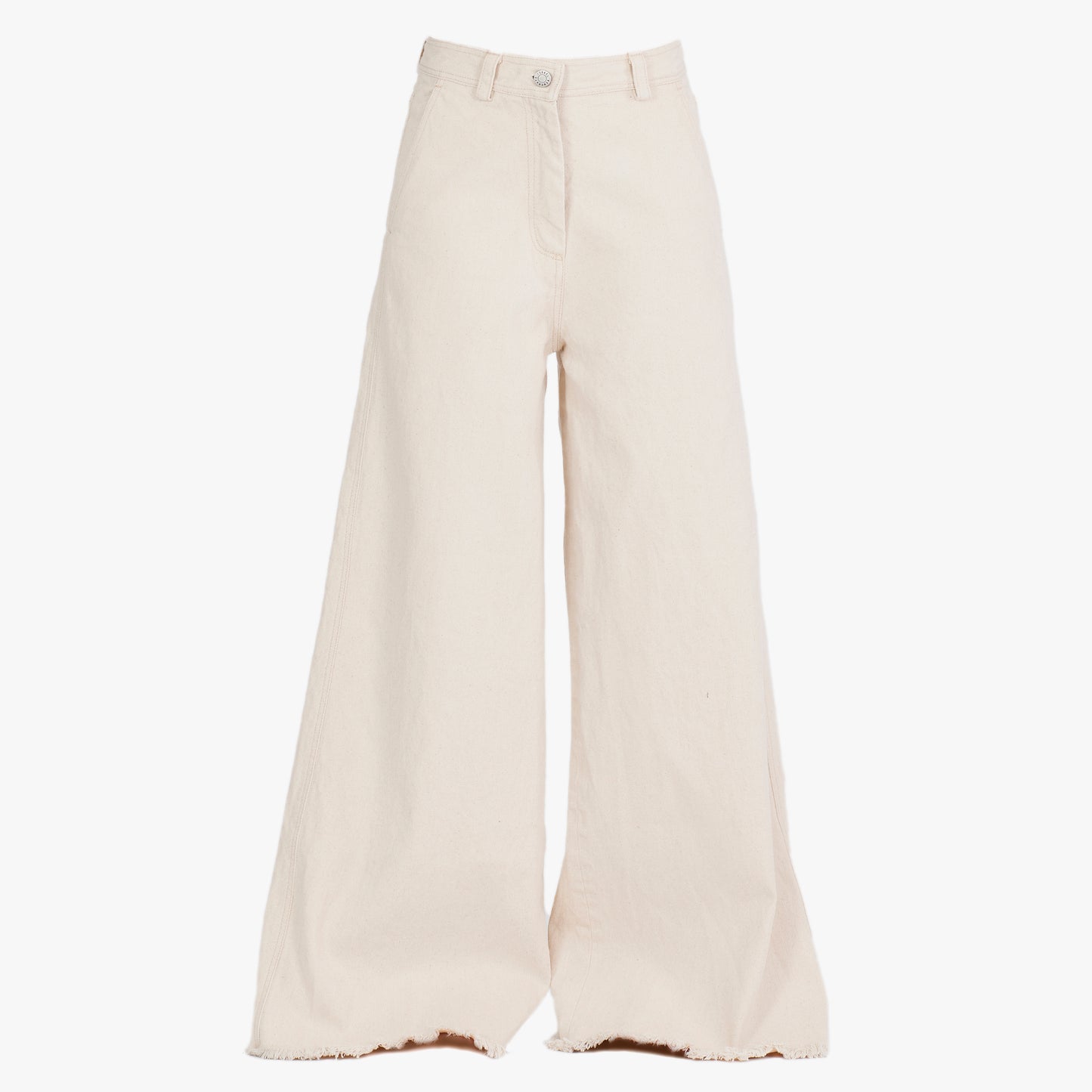 Cotton Wide Leg Denim