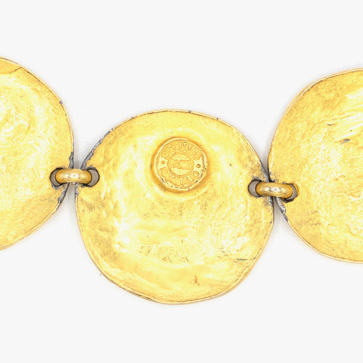 Edouard Rambaud Vintage 1980's Disk Necklace
