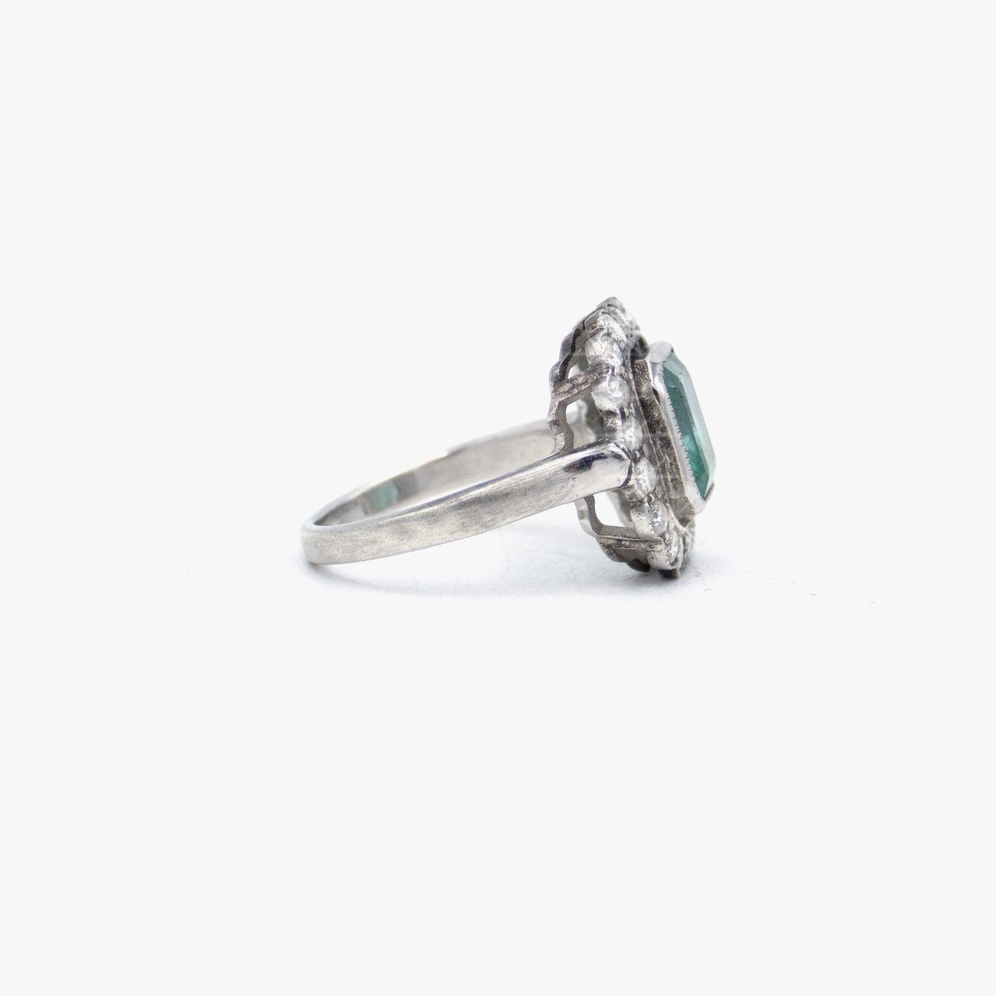 Irit Design Emerald Cushion Ring