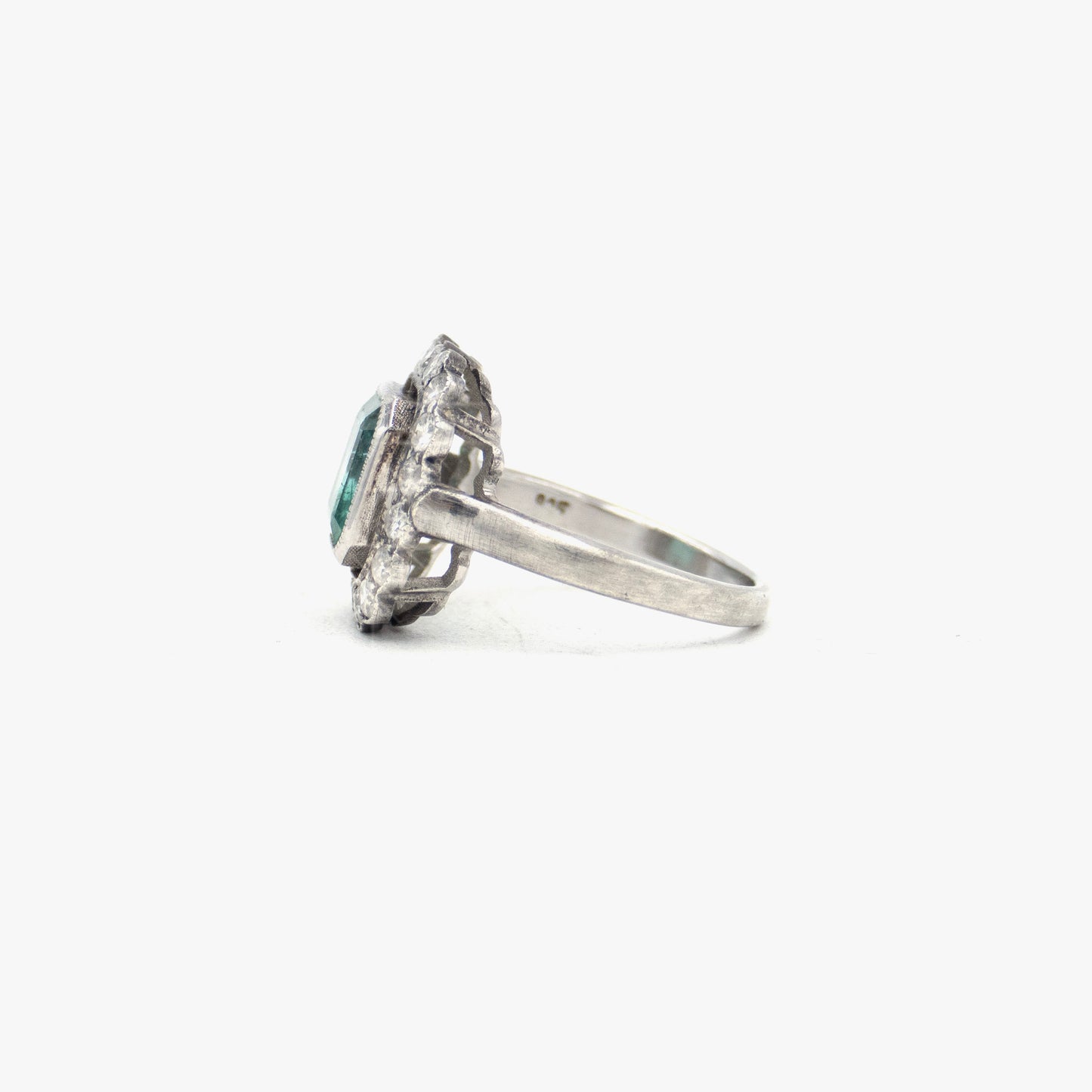 Irit Design Emerald Cushion Ring