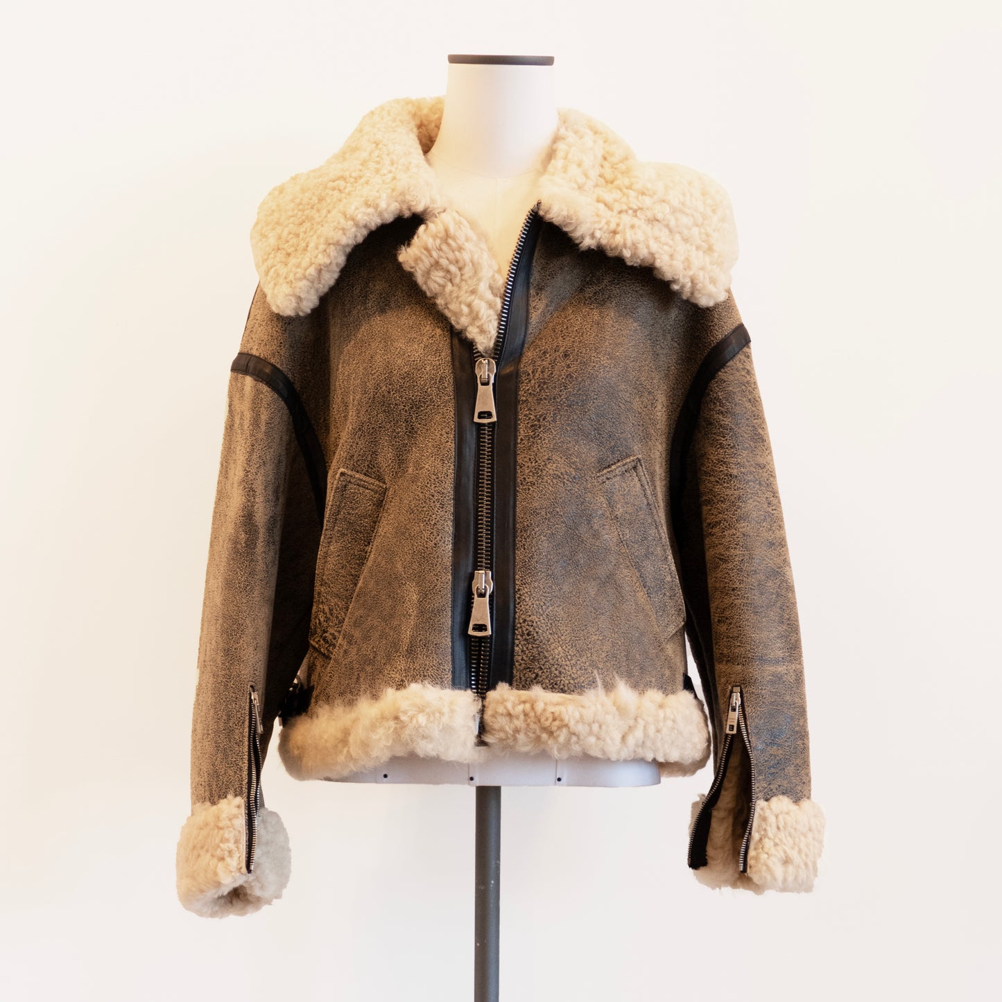 Shearling Aviator Jacket