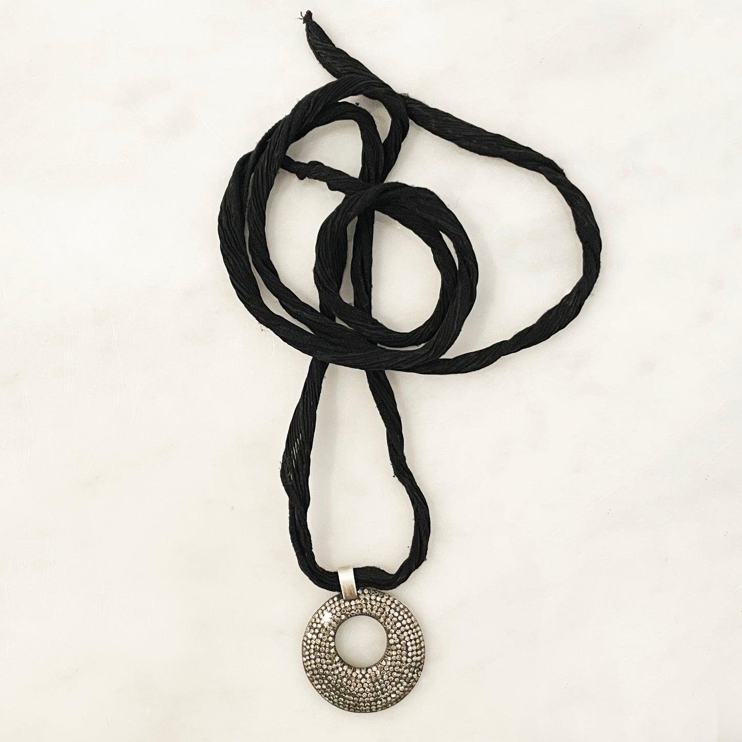 Pave Diamonds Necklace