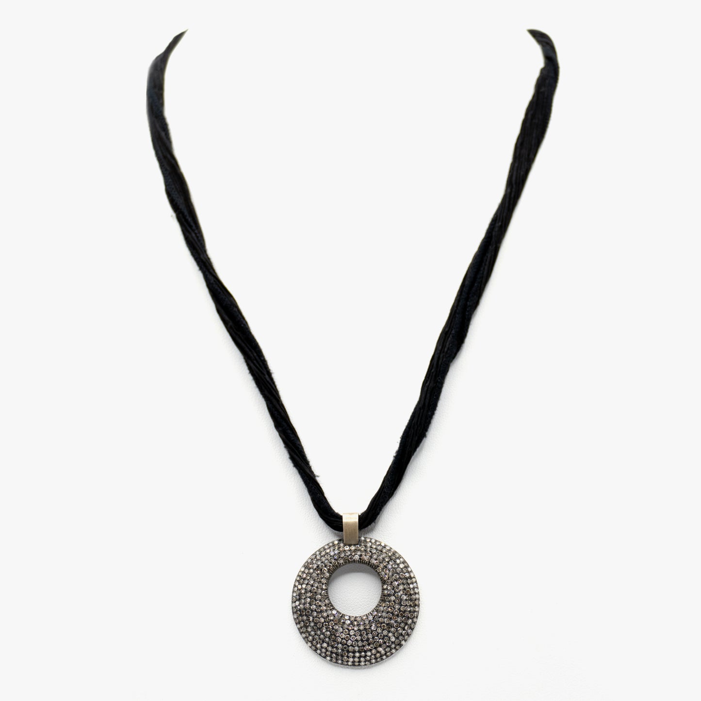 Pave Diamonds Necklace
