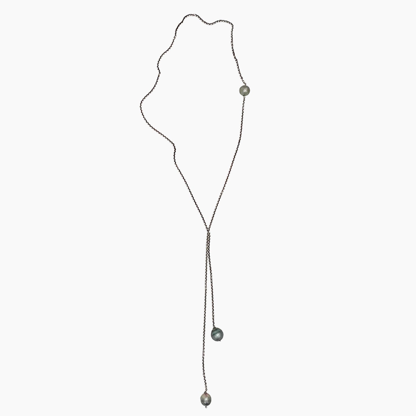 Tahitian Pearls Lariat Necklace