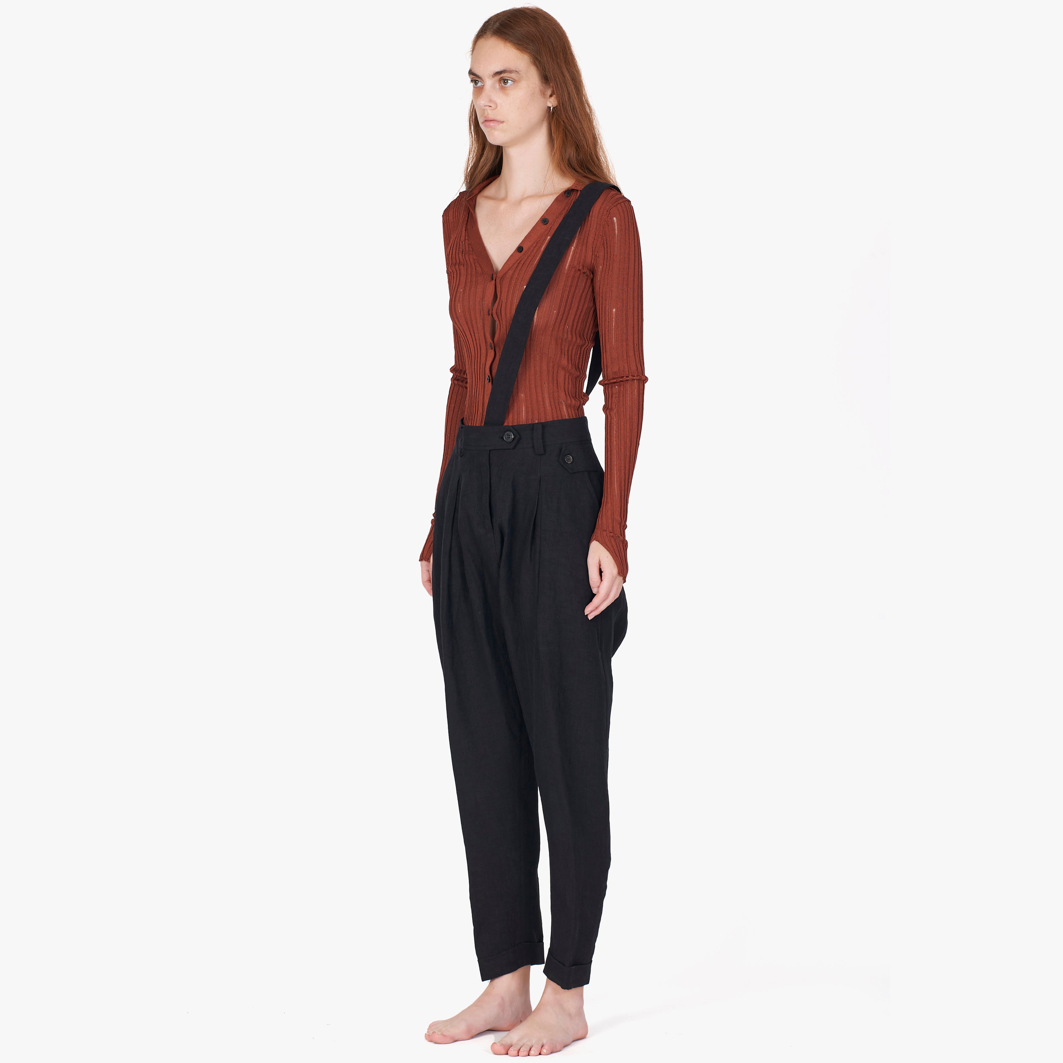 Isabel Benenato Black Pants