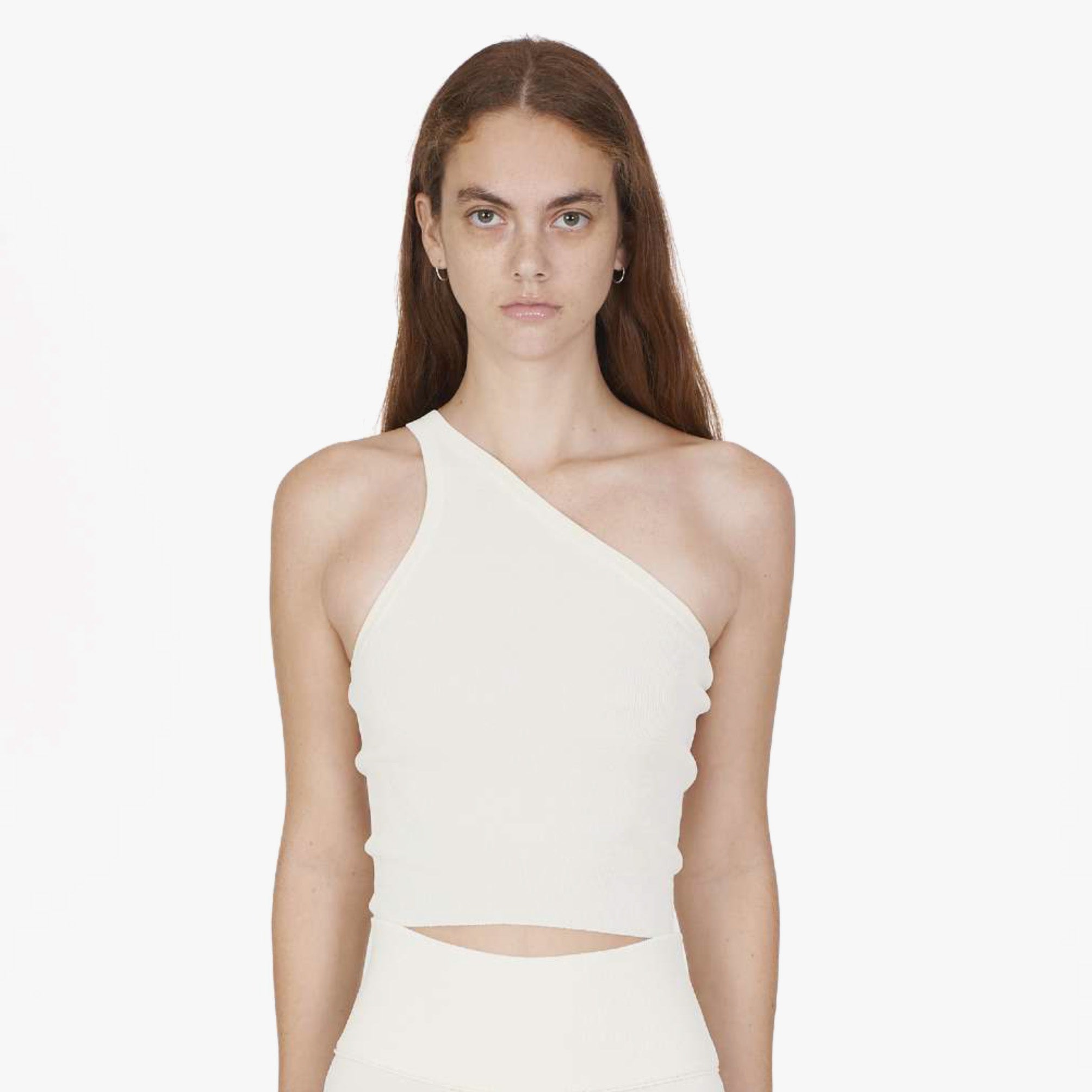 Isabel Benenato One Shoulder Knit Top