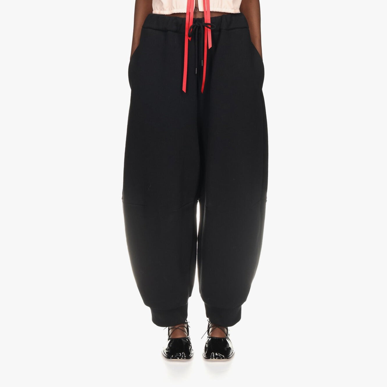 Simone Rocha Joggers With Daisy Embellishment