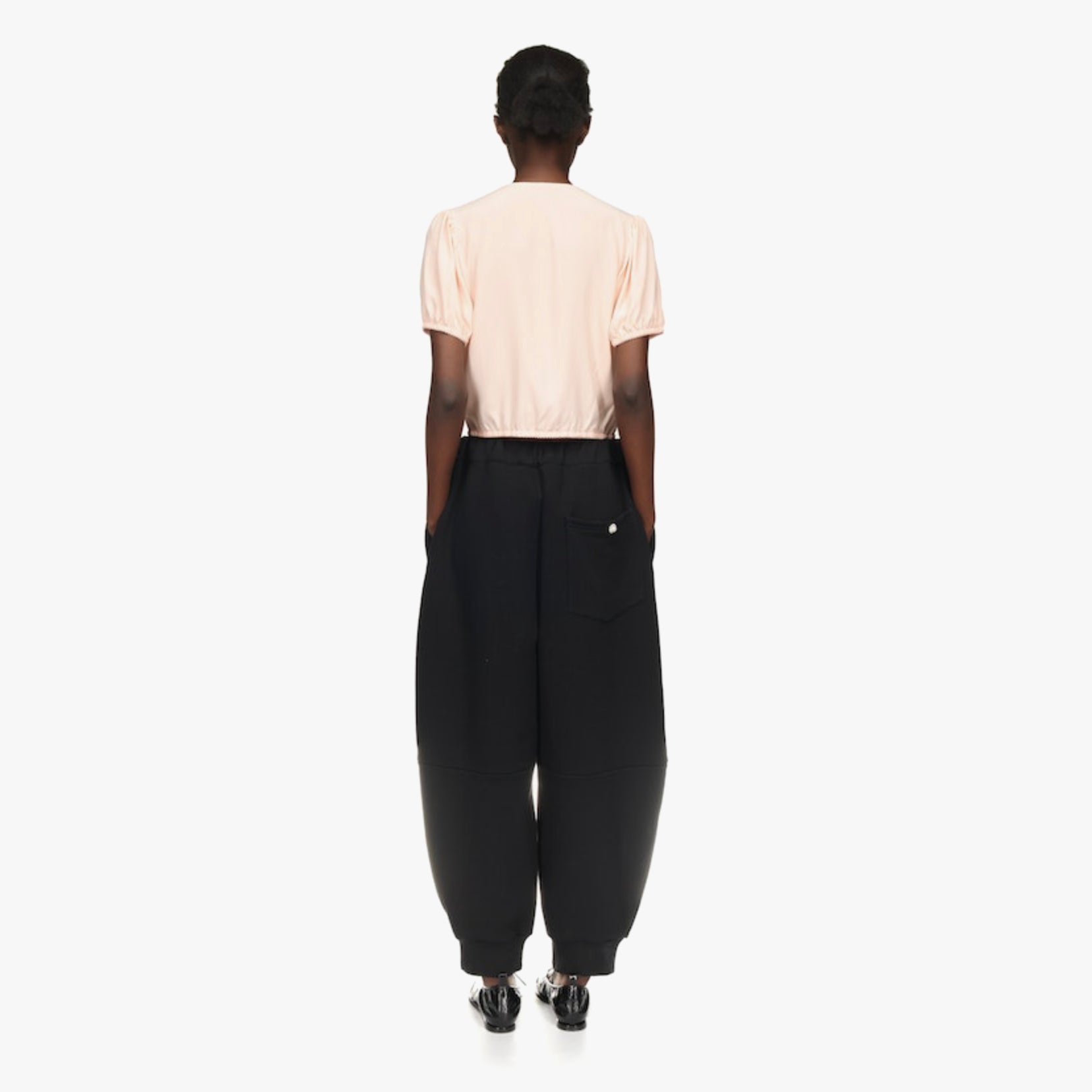 Simone Rocha Joggers With Daisy Embellishment