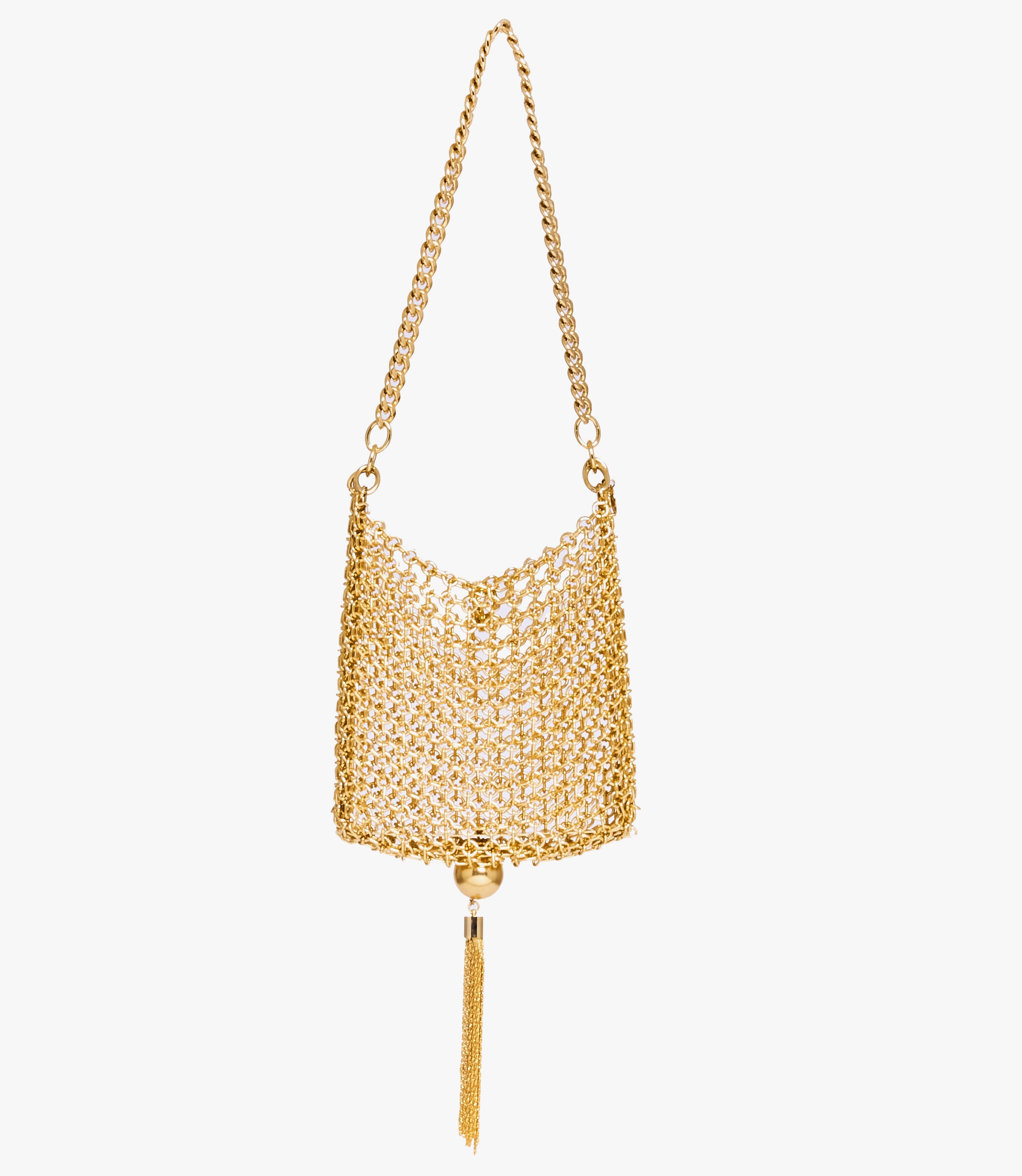 Silvia Gnecchi Gold Marais Bag