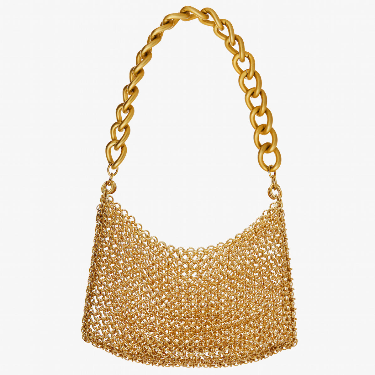 Silvia Gnecchi Gold Amata Bag
