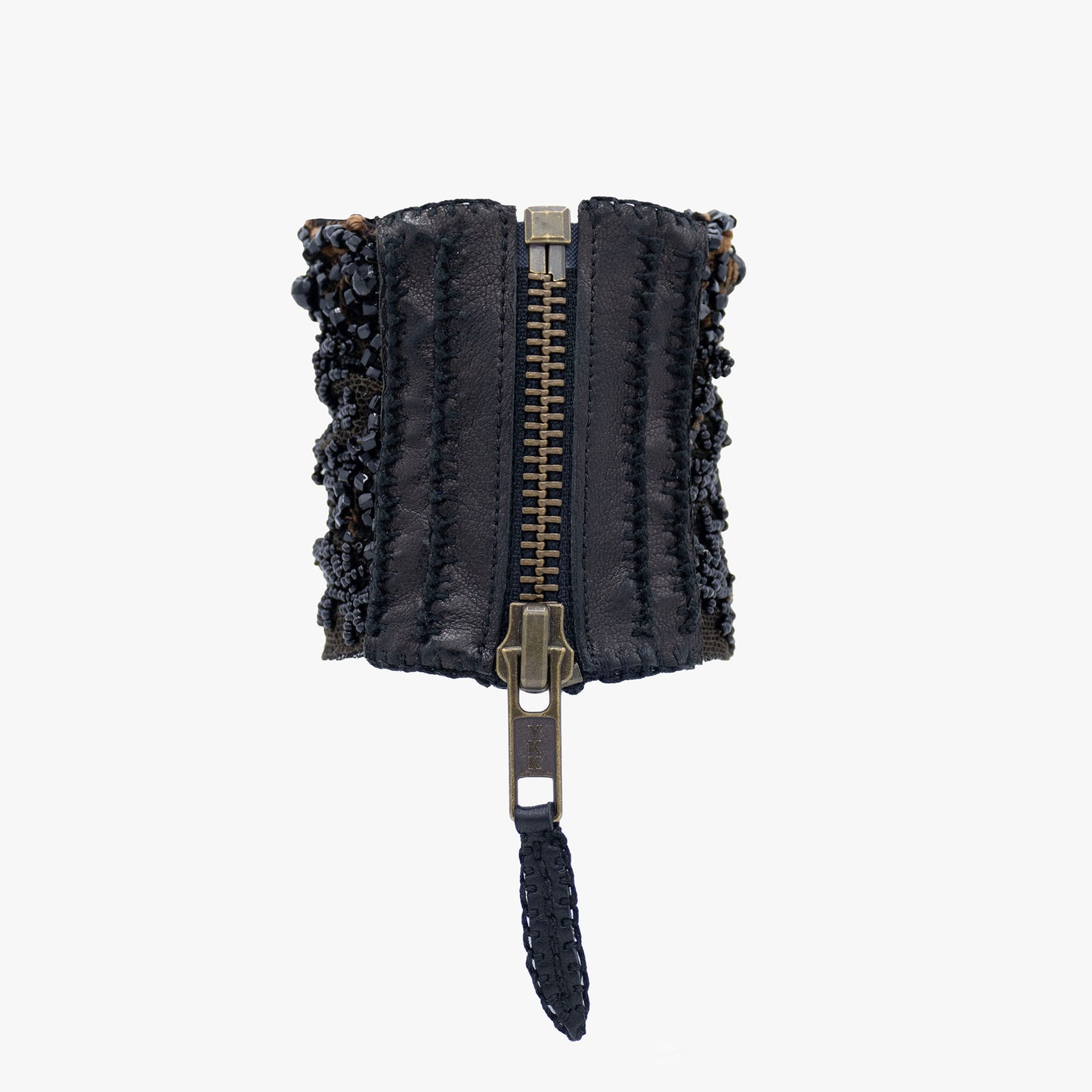 Beaded Leather Bracelet