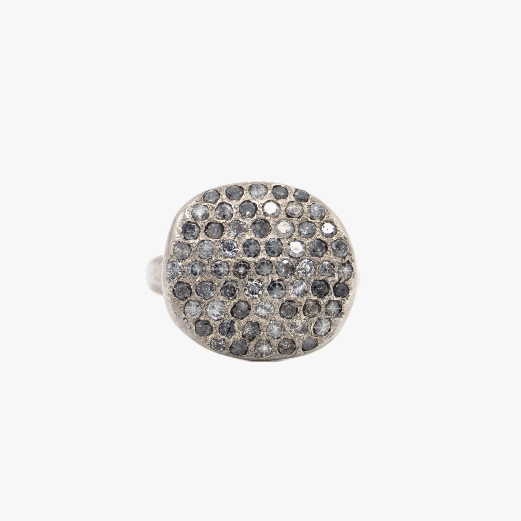 Rosa Maria Masada Sterling Silver Diamond Ring
