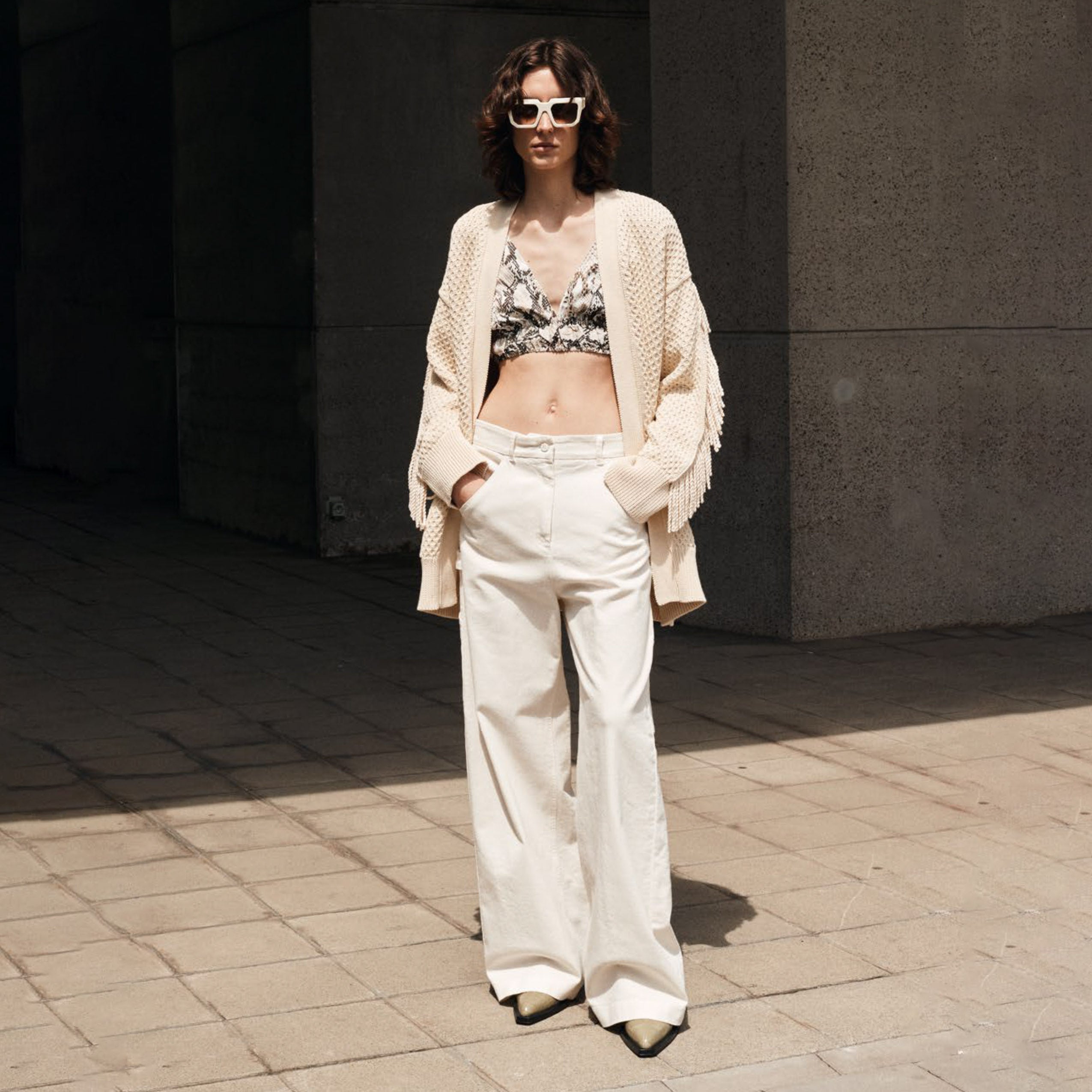 Nude Wide Pant