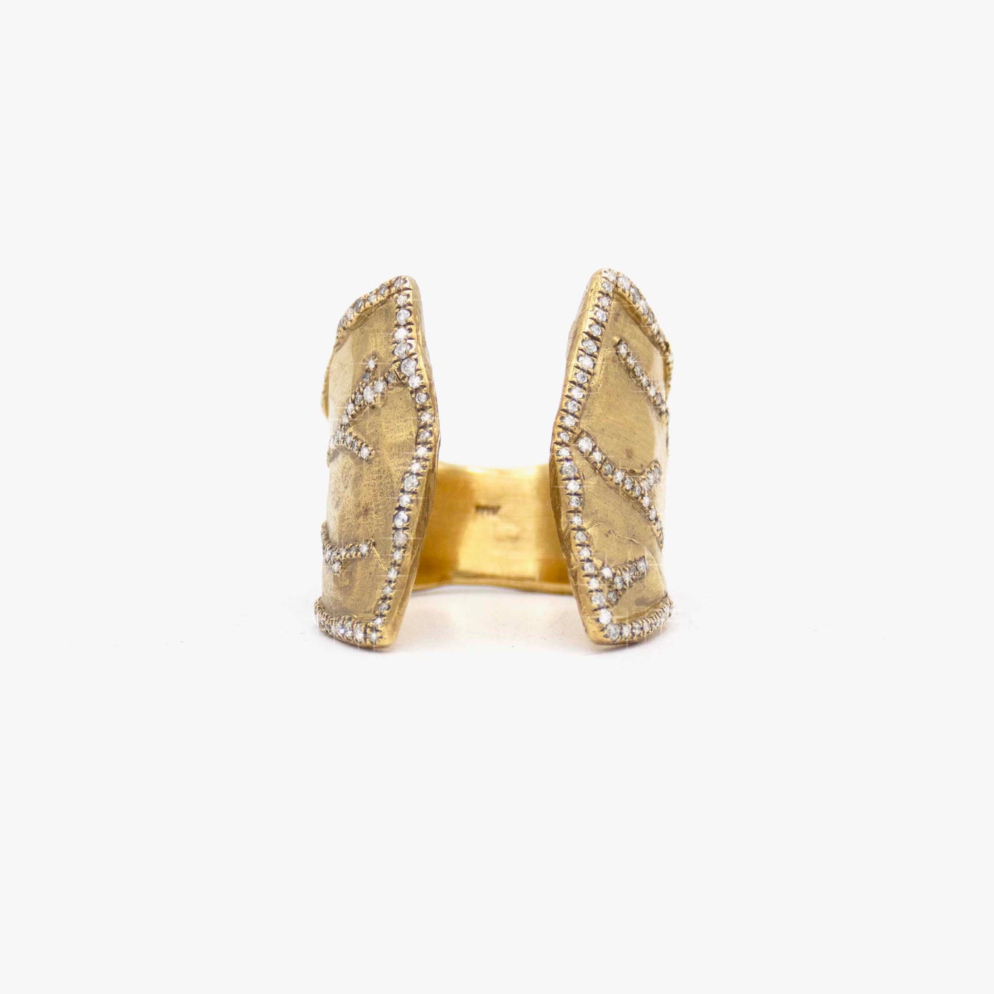 Irit Design 10K Gold Open Cuff Ring