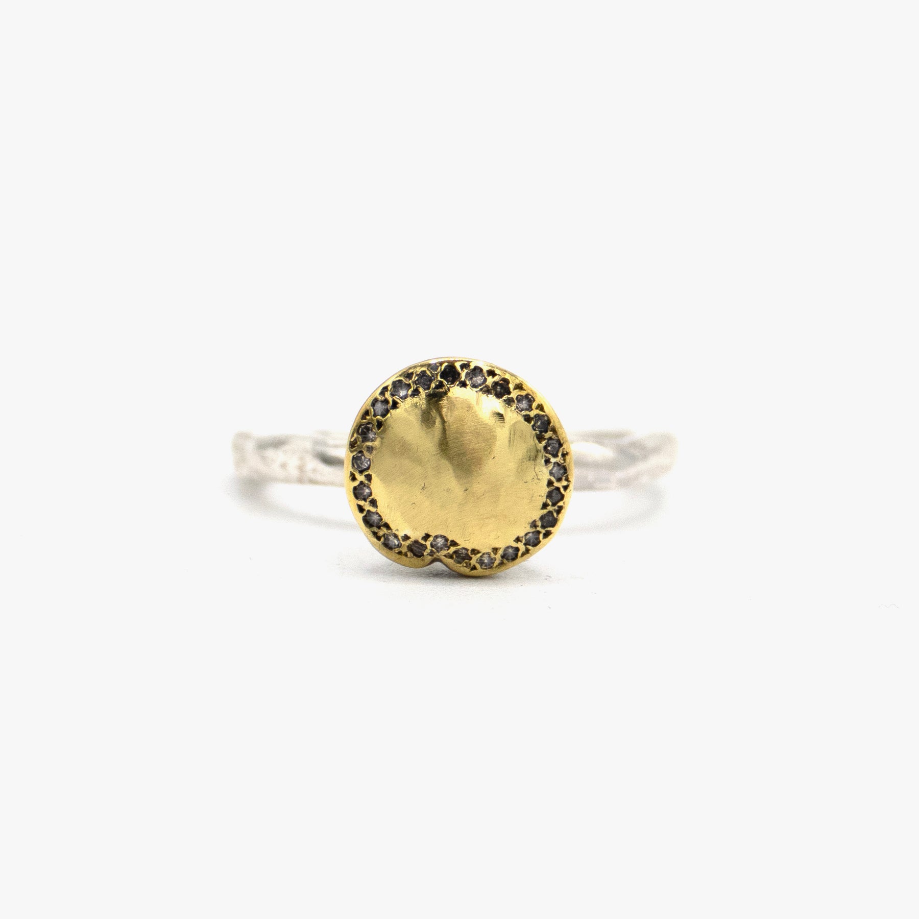 Rosa Maria Copper & Cognac Diamonds Noufa Ring