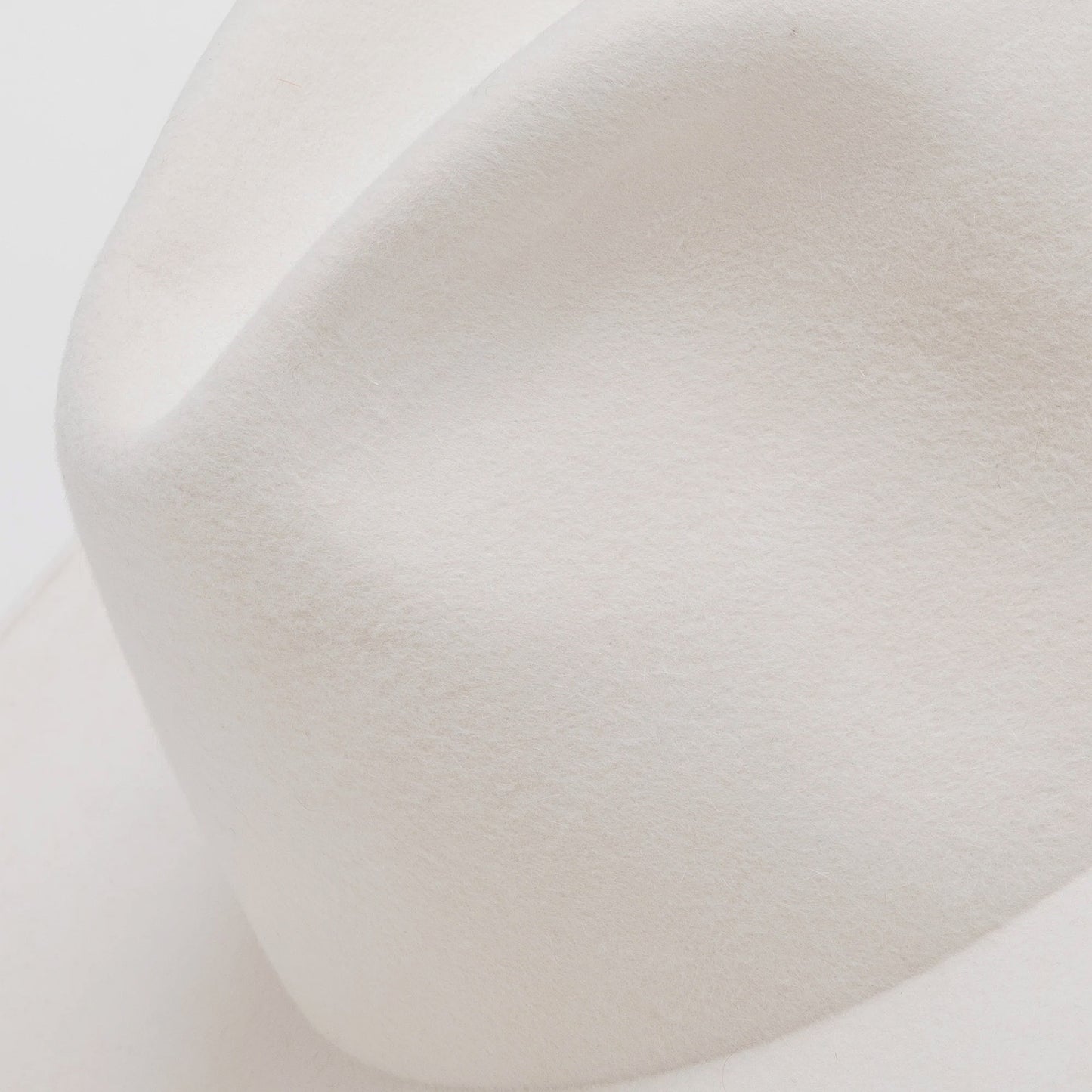 Reinhard Plank White Felt Hat