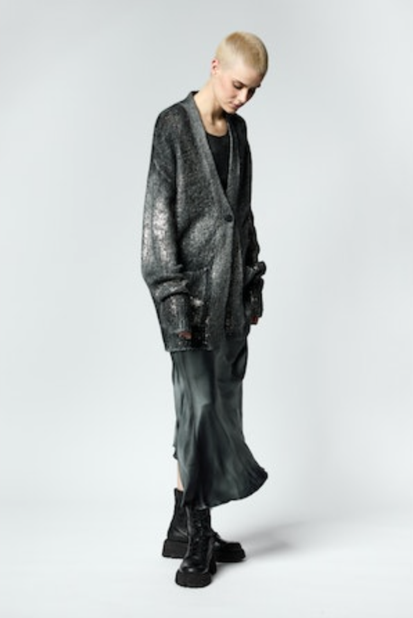 Avant Toi Metallic Cardigan