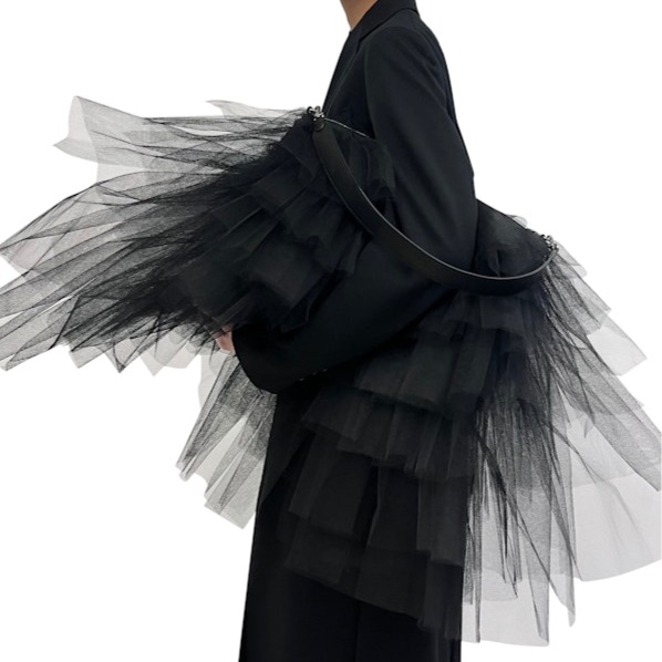 Oversized Frilly Tutu Bag
