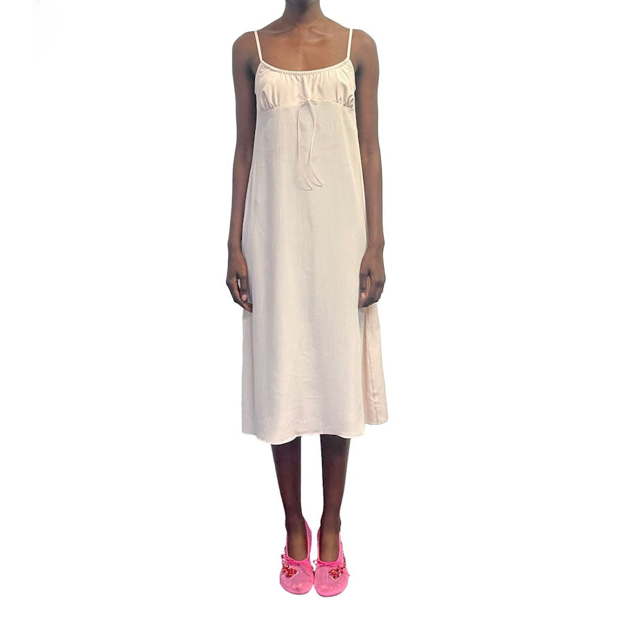 Slip Dress with Bow