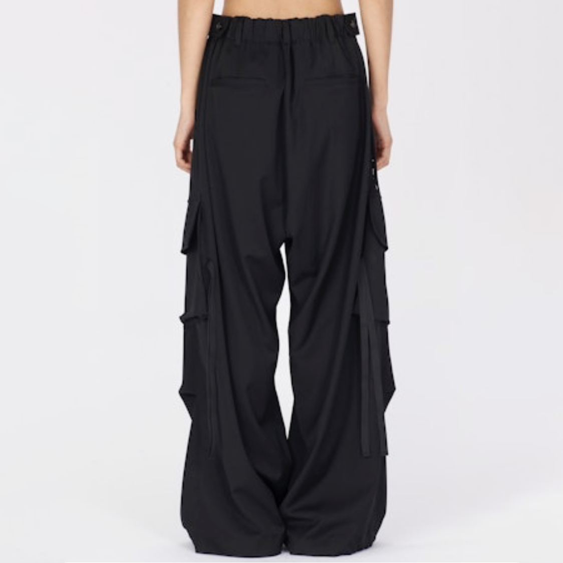 Soft Wool Pockets Pants