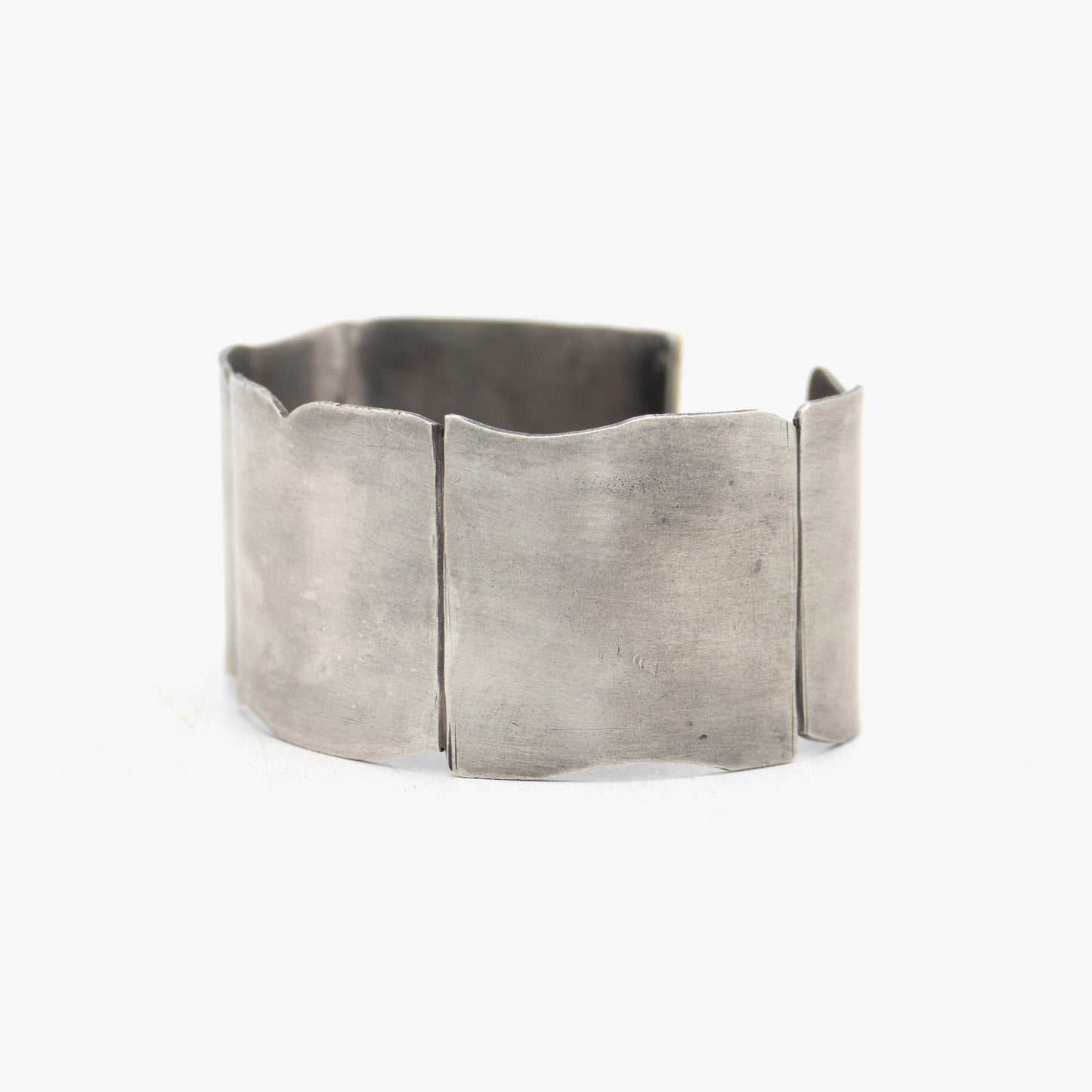 10K Gold & Sterling Silver Cuff