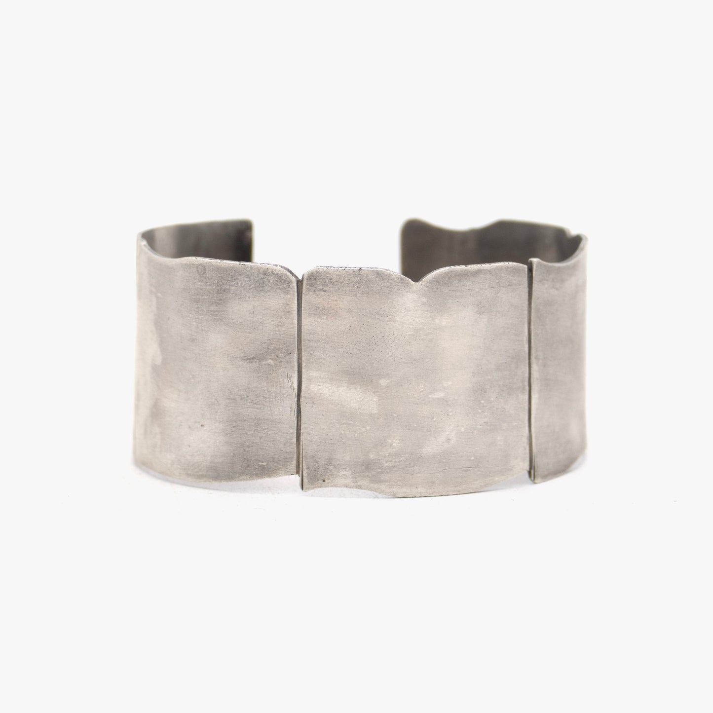 10K Gold & Sterling Silver Cuff