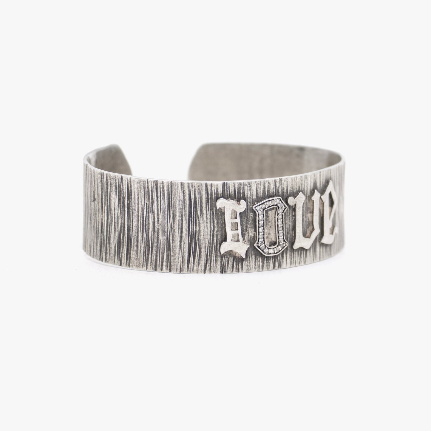 Irit Design Sterling Silver Love Cuff