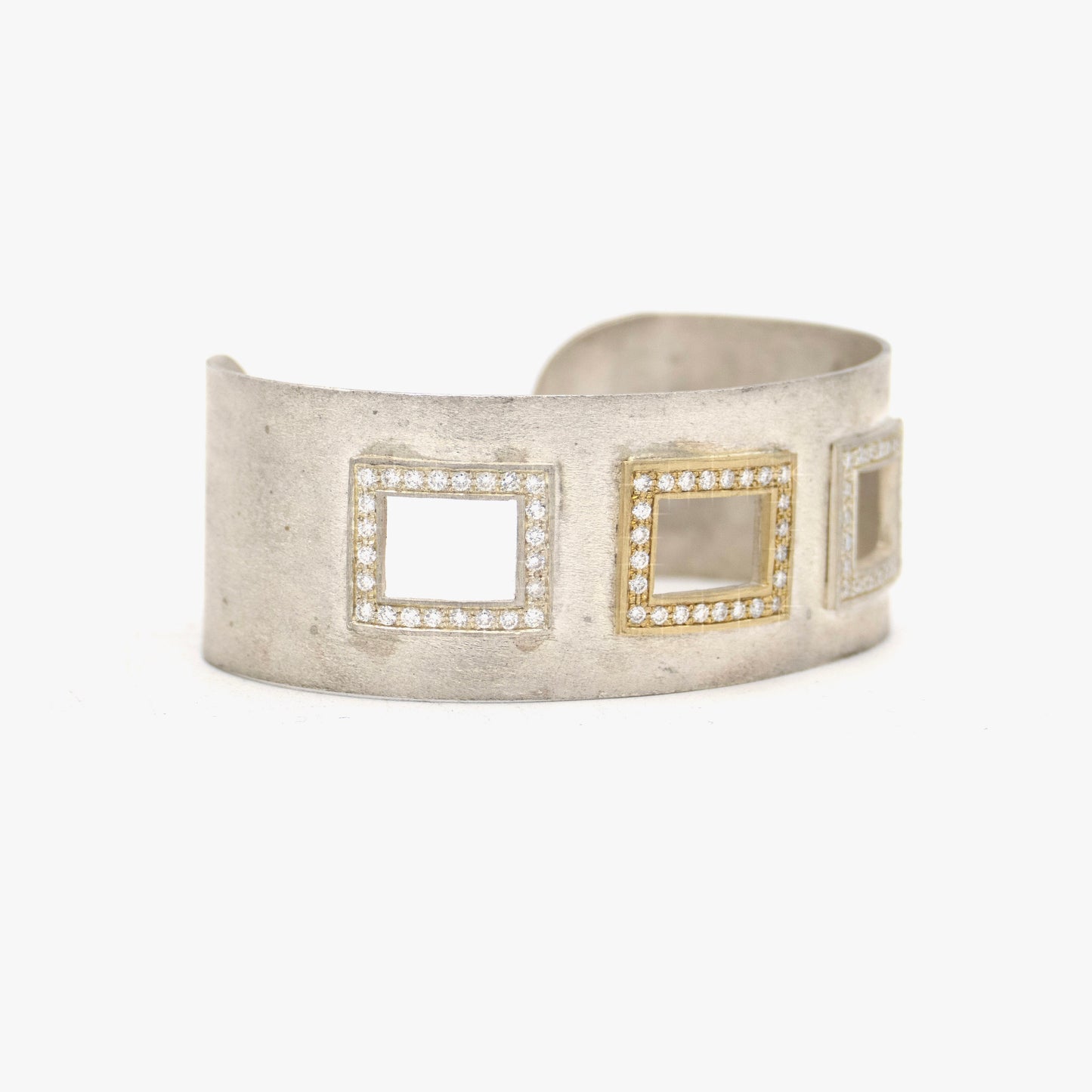 Irit Design 10K Gold & Sterling Silver Cuff