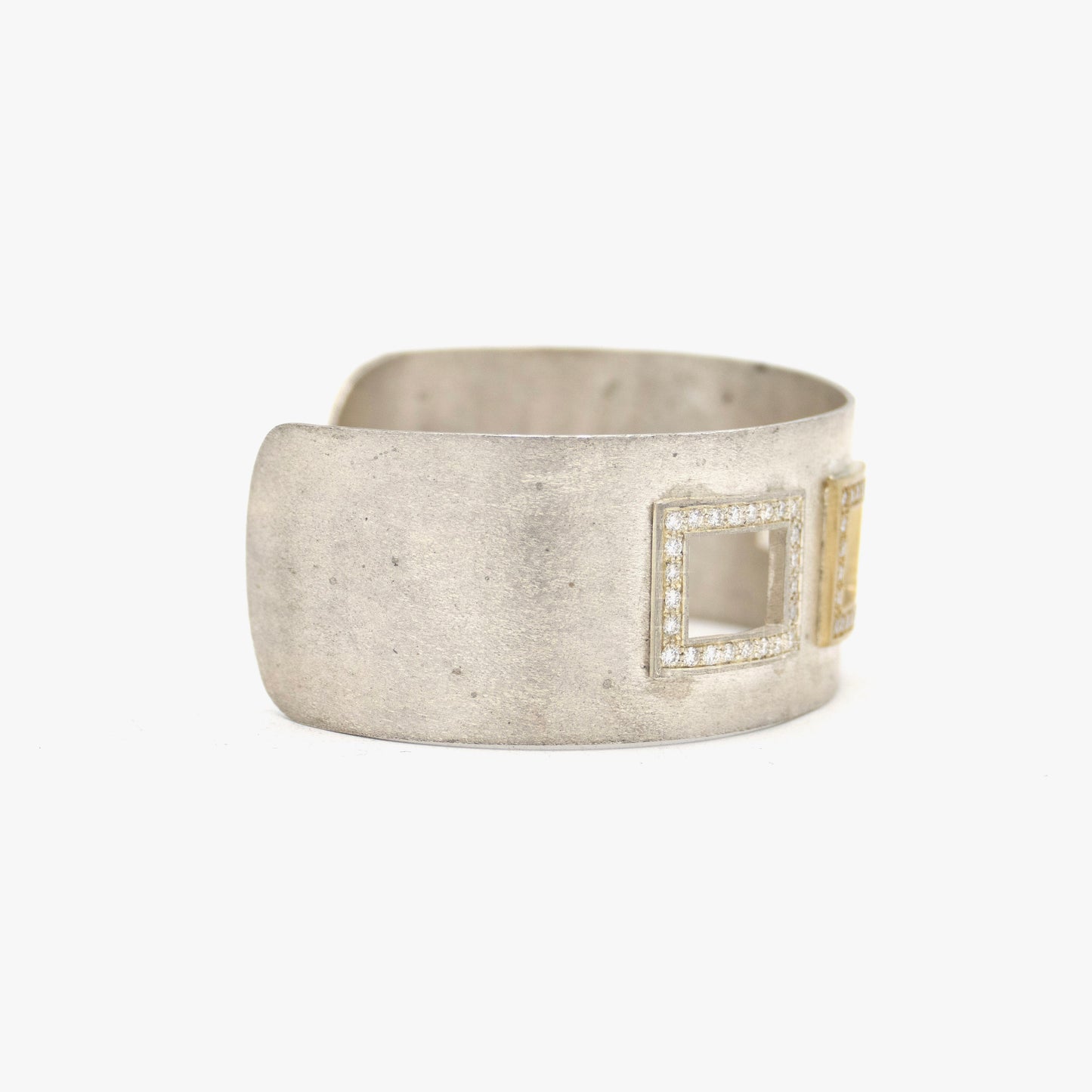 Irit Design 10K Gold & Sterling Silver Cuff