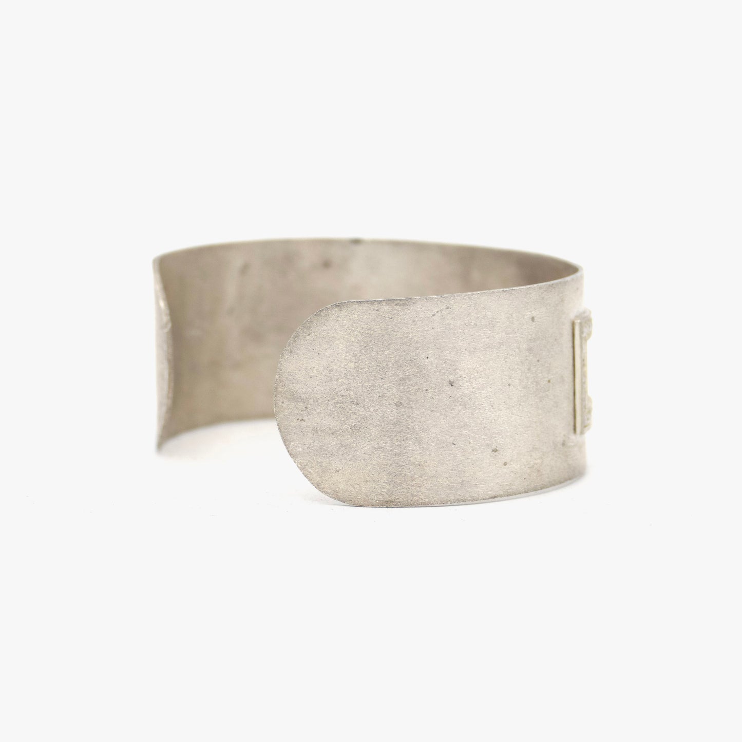 10K Gold & Sterling Silver Cuff