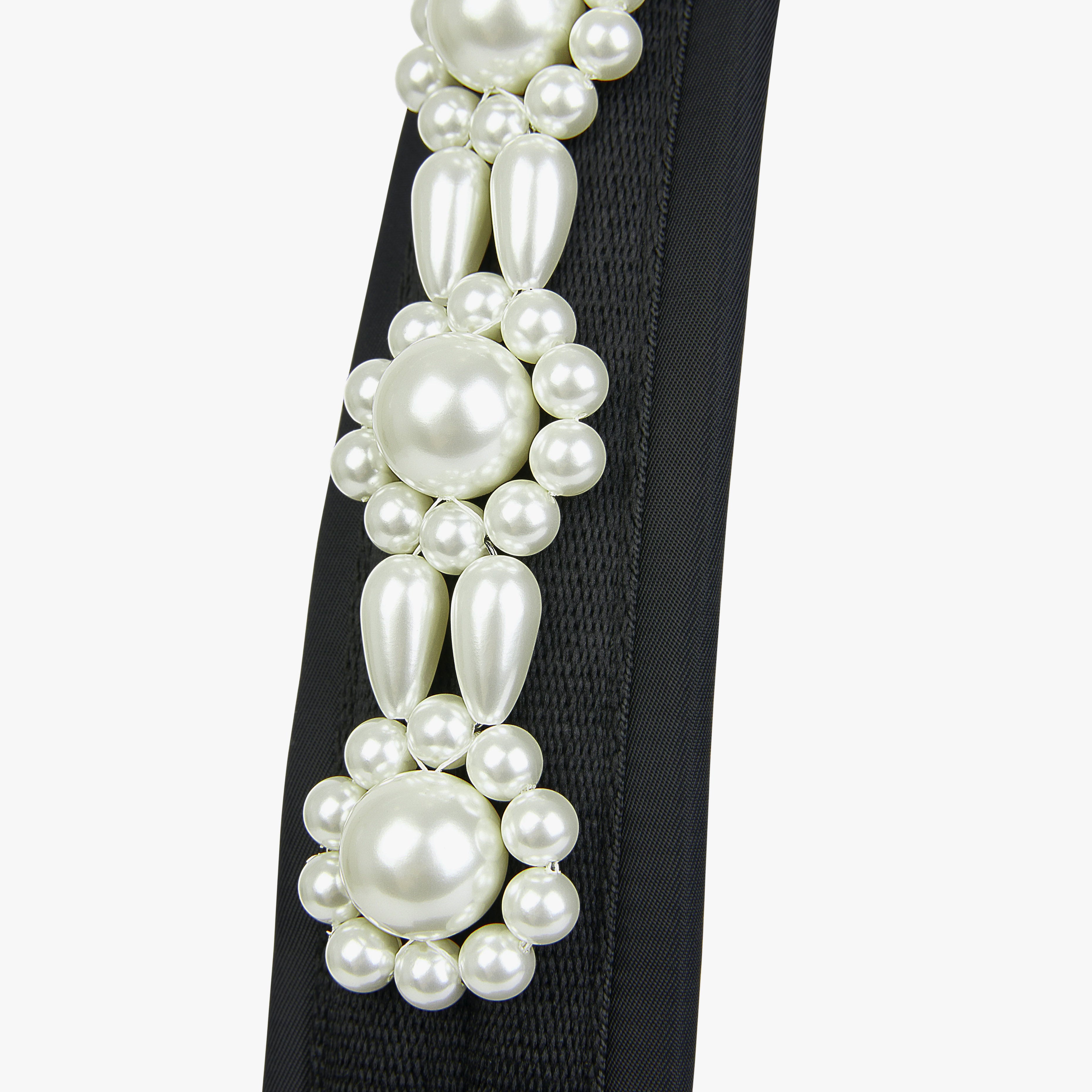 Simone Rocha Beaded Bow Front Bag