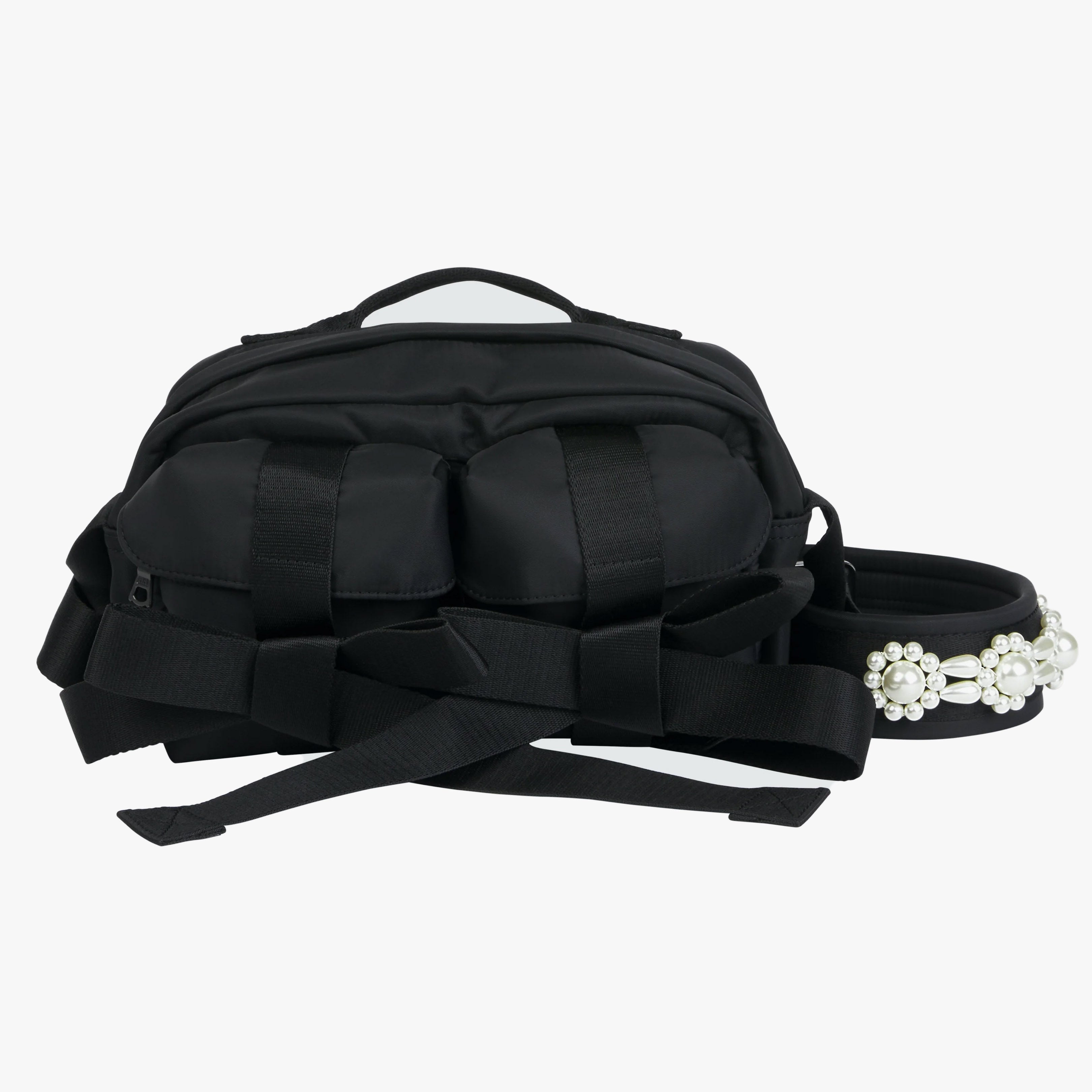 Simone Rocha Beaded Bow Front Bag