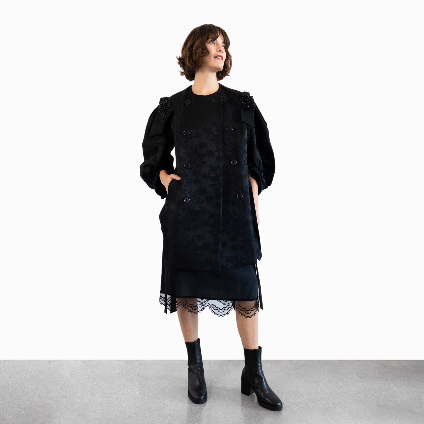 Simone Rocha Embellished Coat