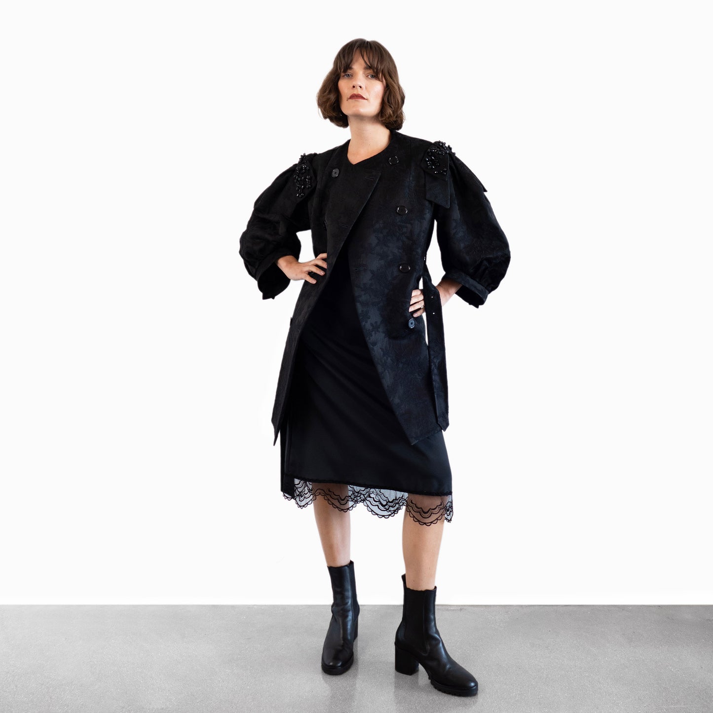Simone Rocha Embellished Coat