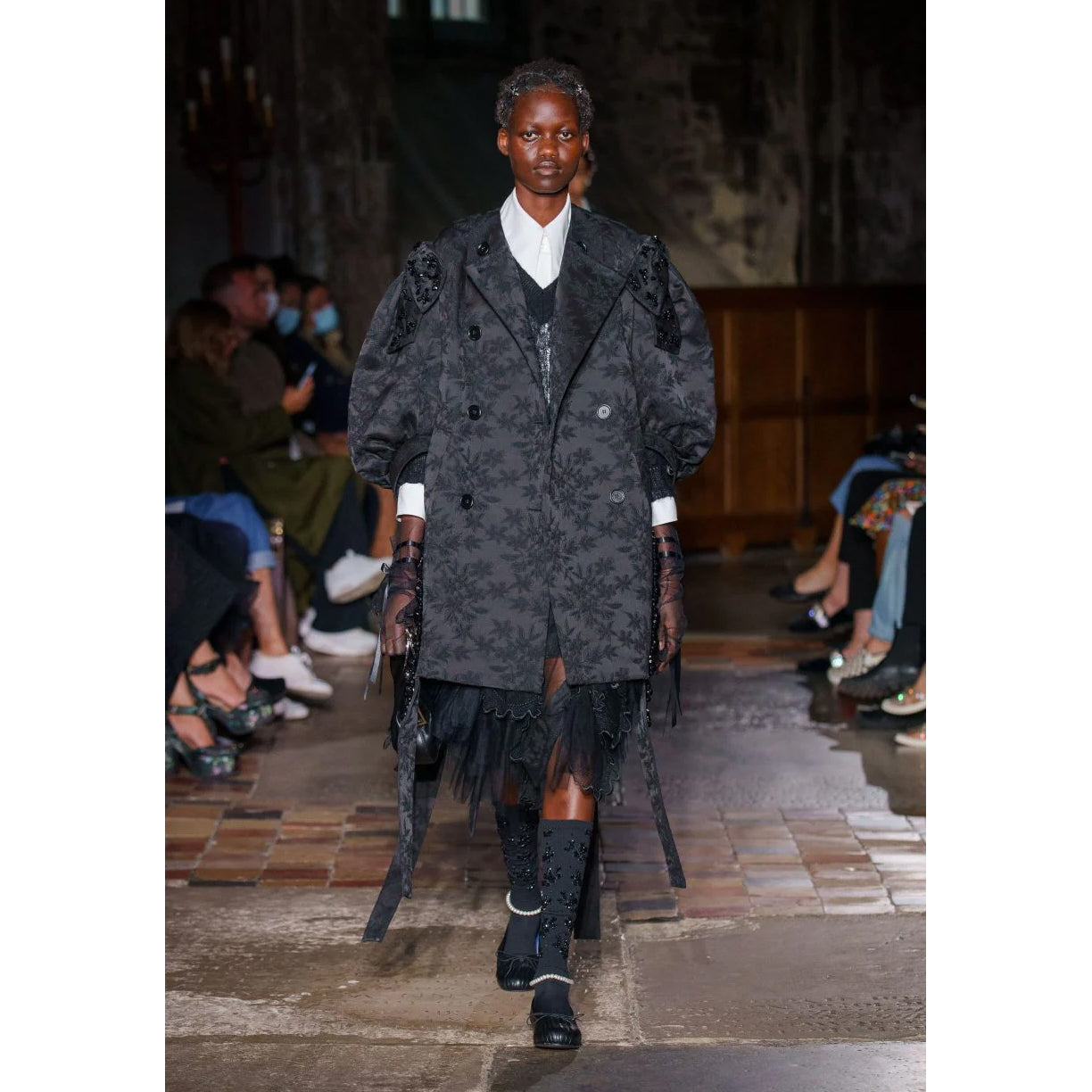 Simone Rocha Embellished Coat