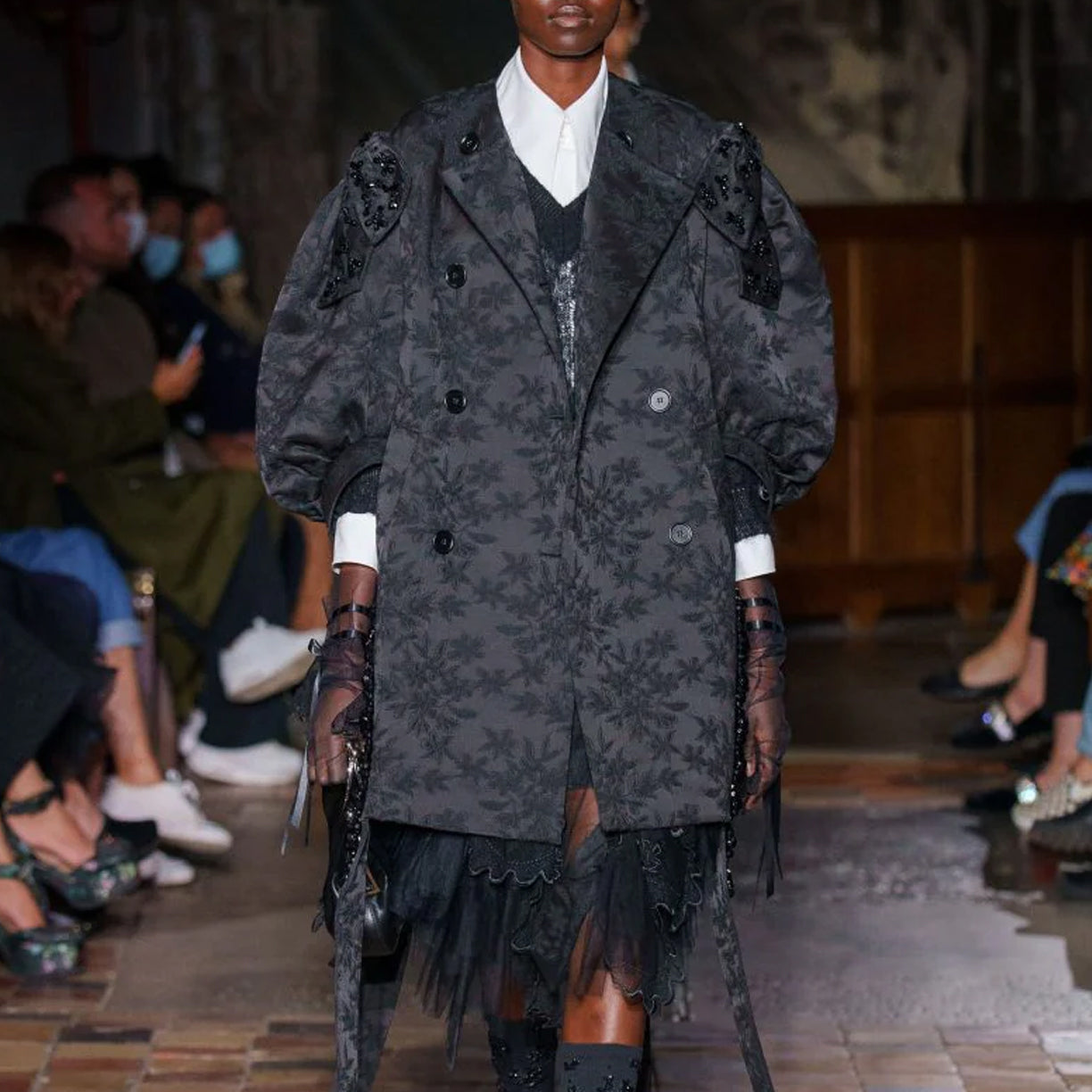Simone Rocha Embellished Coat