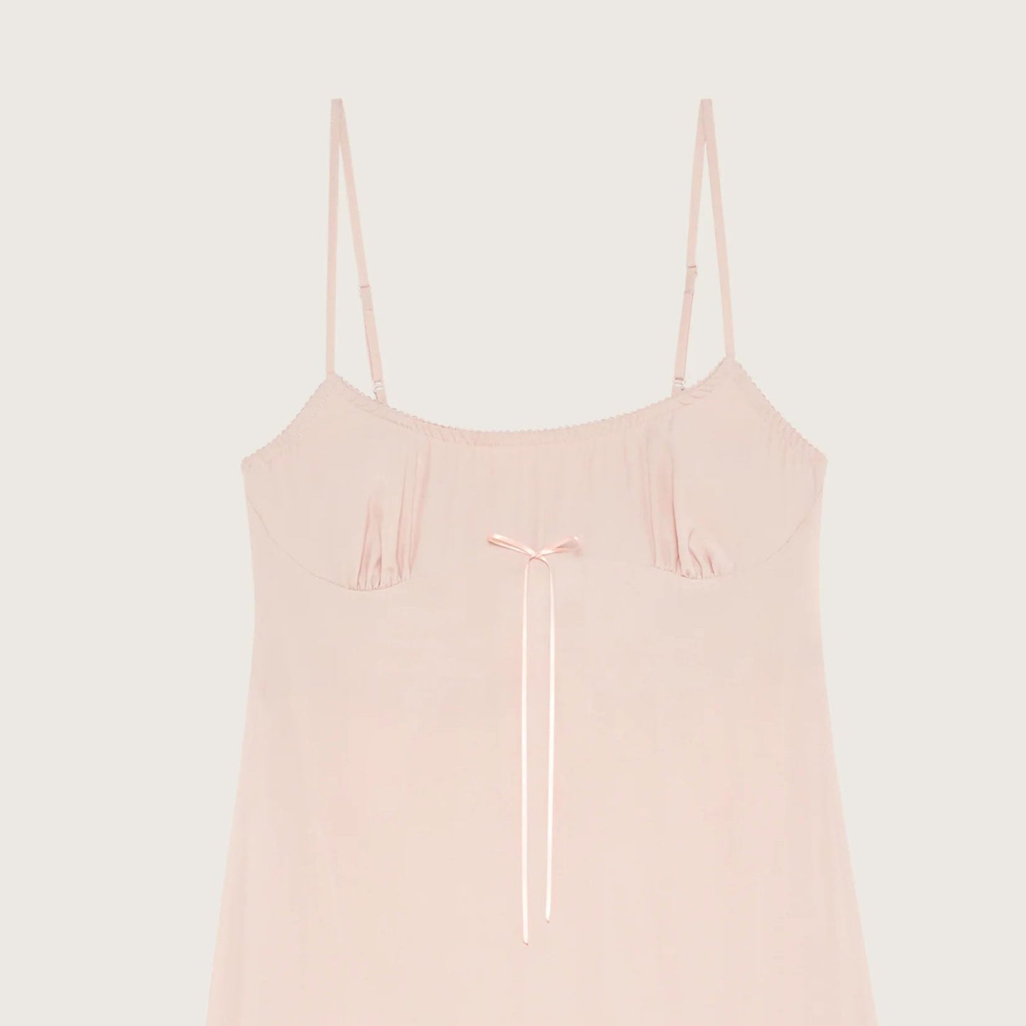 Slip Dress with Bow