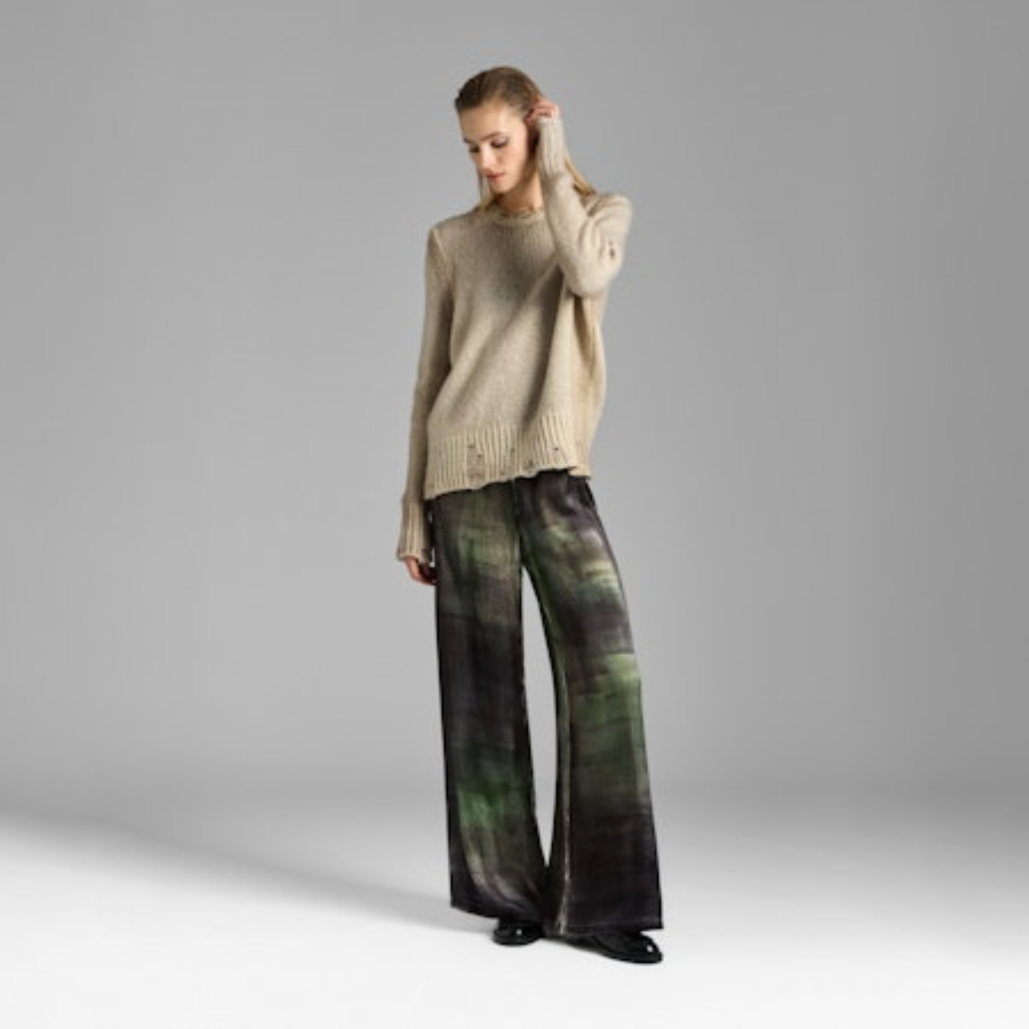 Cashmere and Silk Sweater