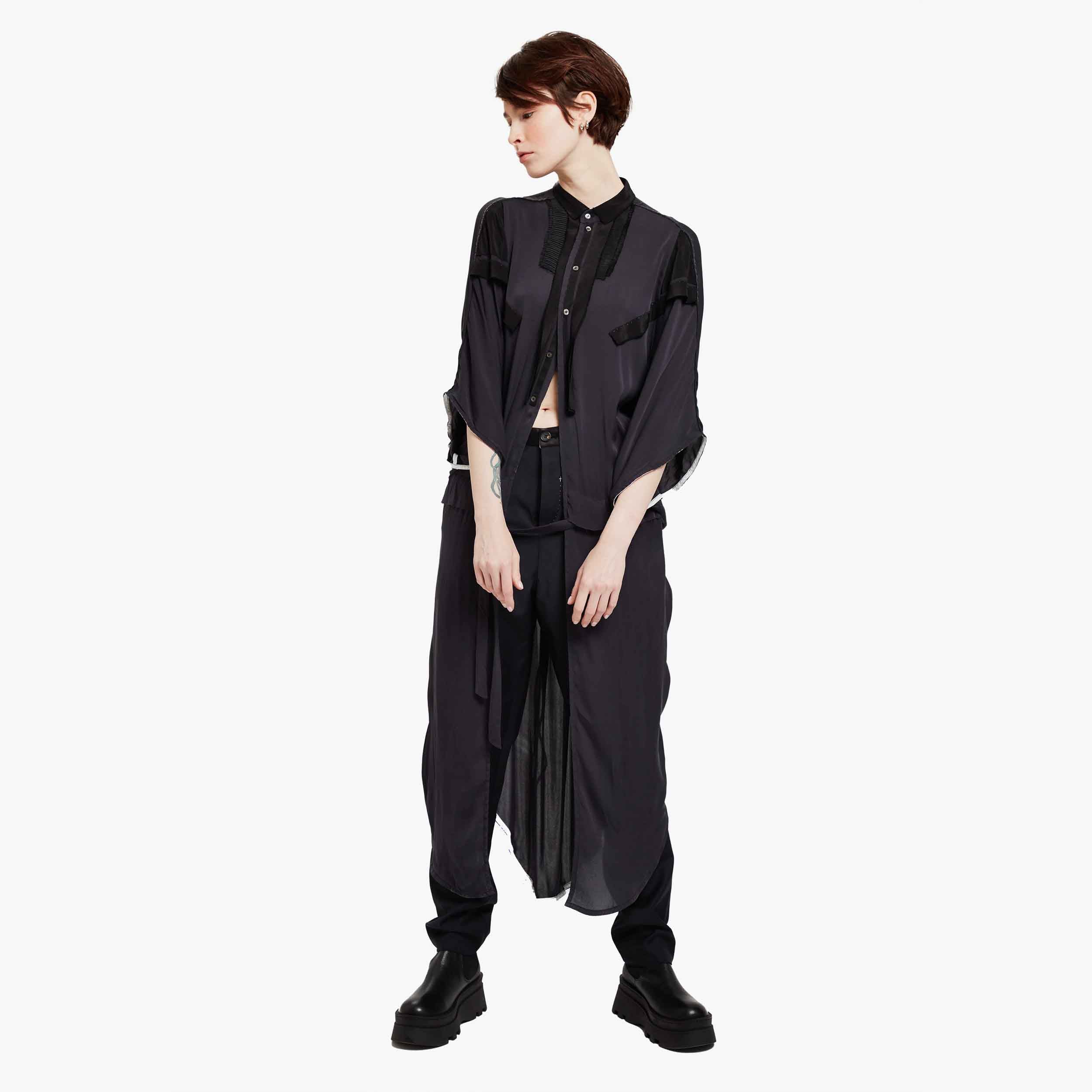 Umit Unal Satin Silk Dress